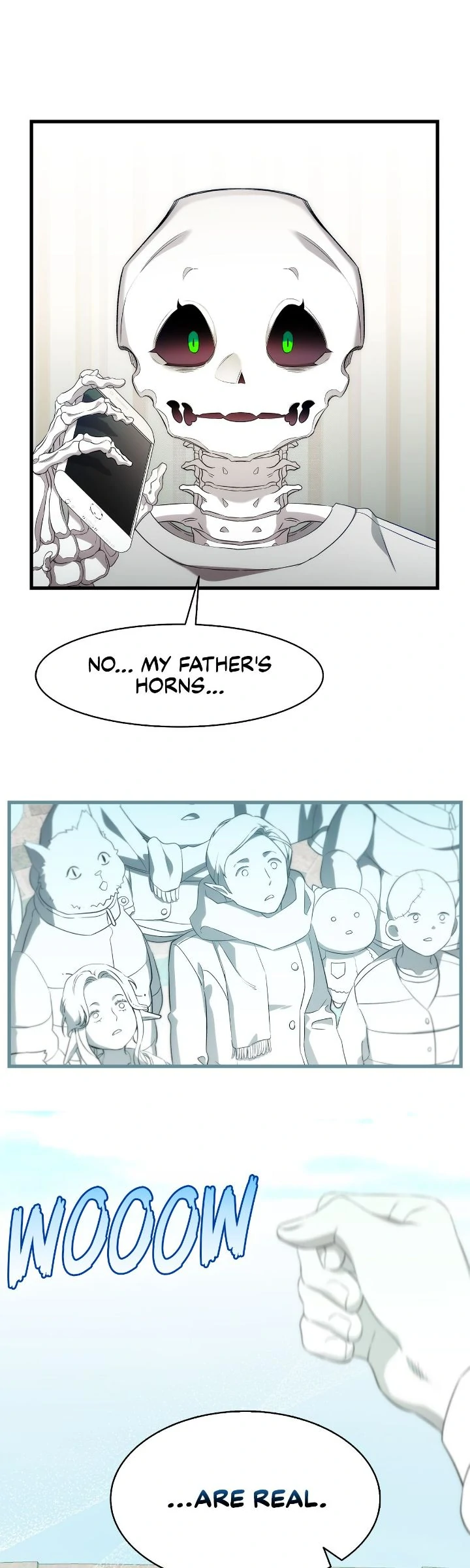 The Skeleton Becomes a Cat Dad Chapter 226 - page 1