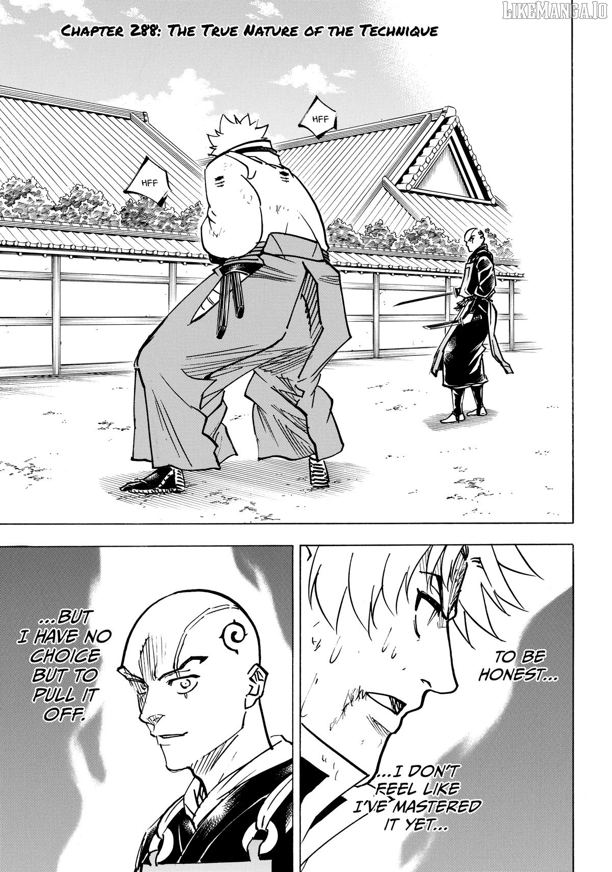 Gamaran: Shura Chapter 288 - page 1
