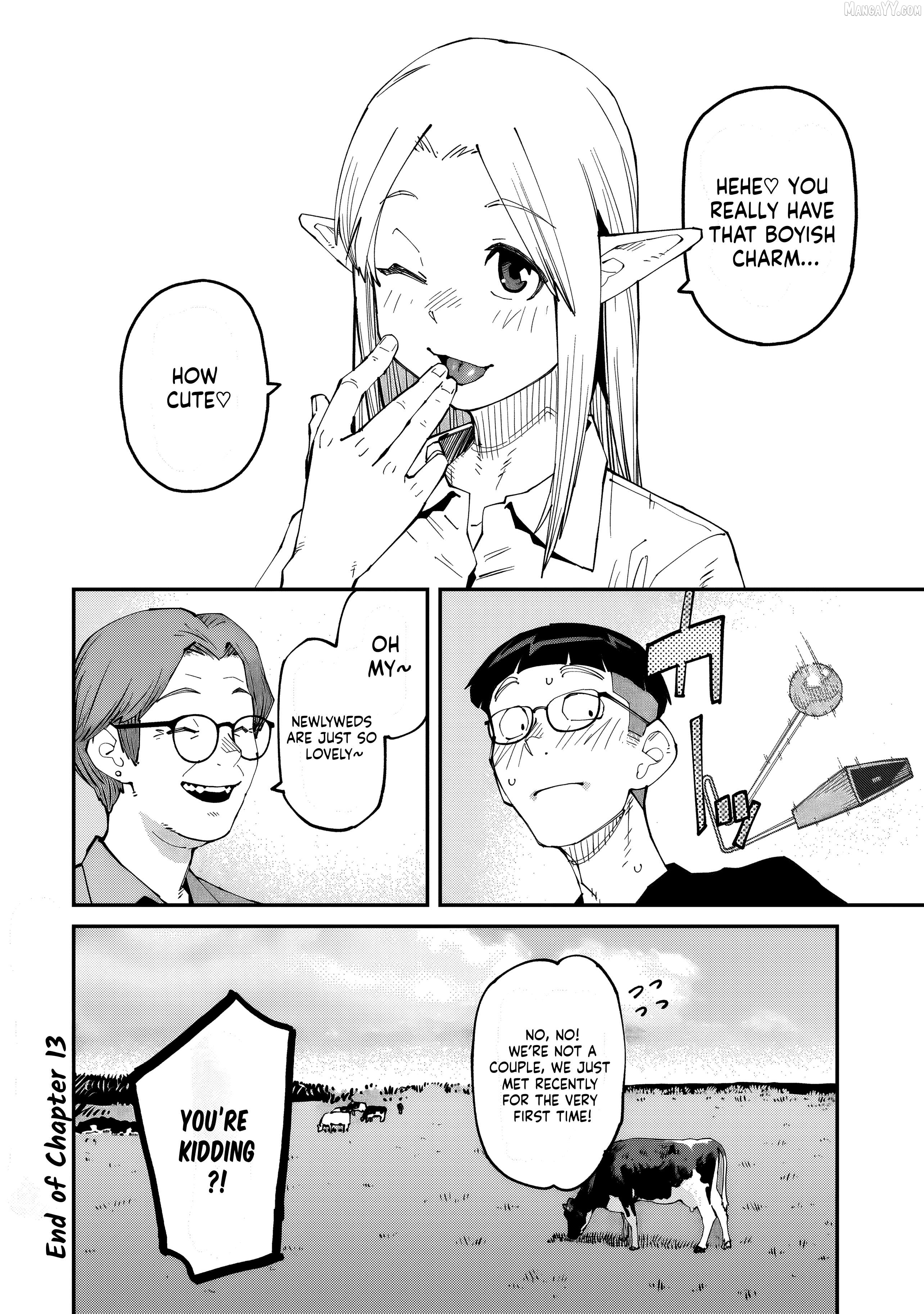 Otaku-kun no Seiheki wo Isshou Yugamete Iku Ishuzoku Musume-tachi Chapter 13 - page 17