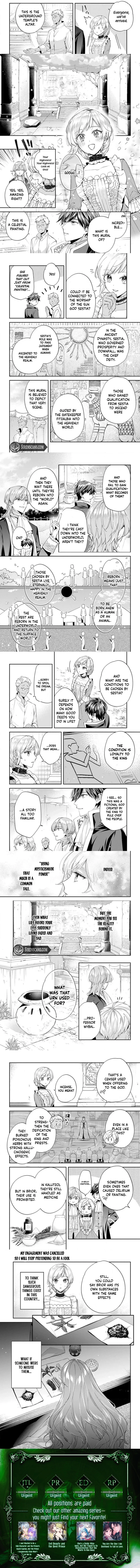 My Engagement With The Prince Was Cancelled So I Will Stop Pretending To Be a Fool Chapter 26 - page 3