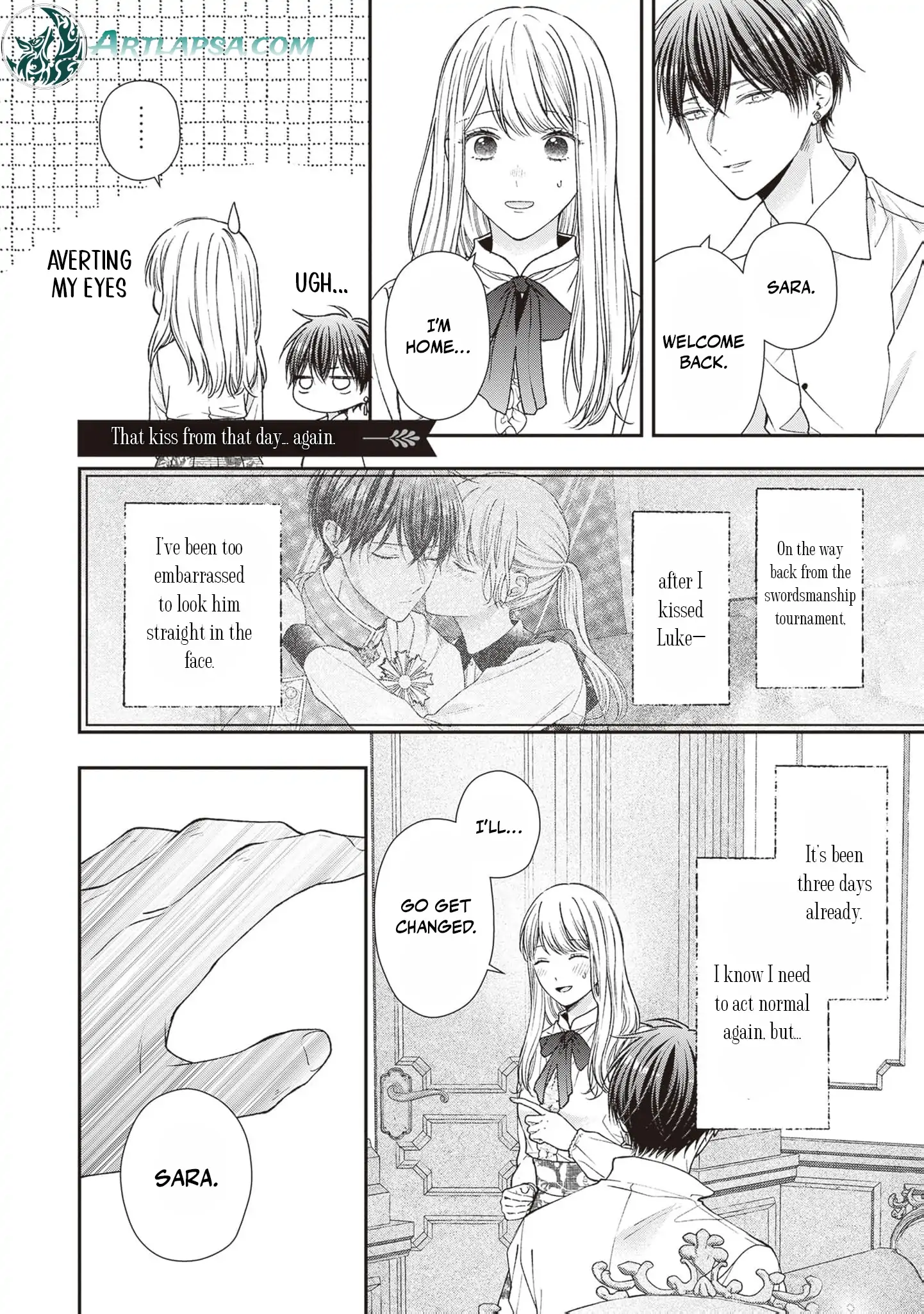 Nidome no Isekai Shounen Datta Kare Wa Toshiue Kishi ni nari Dekiai Shitekuru Chapter 15 - page 32