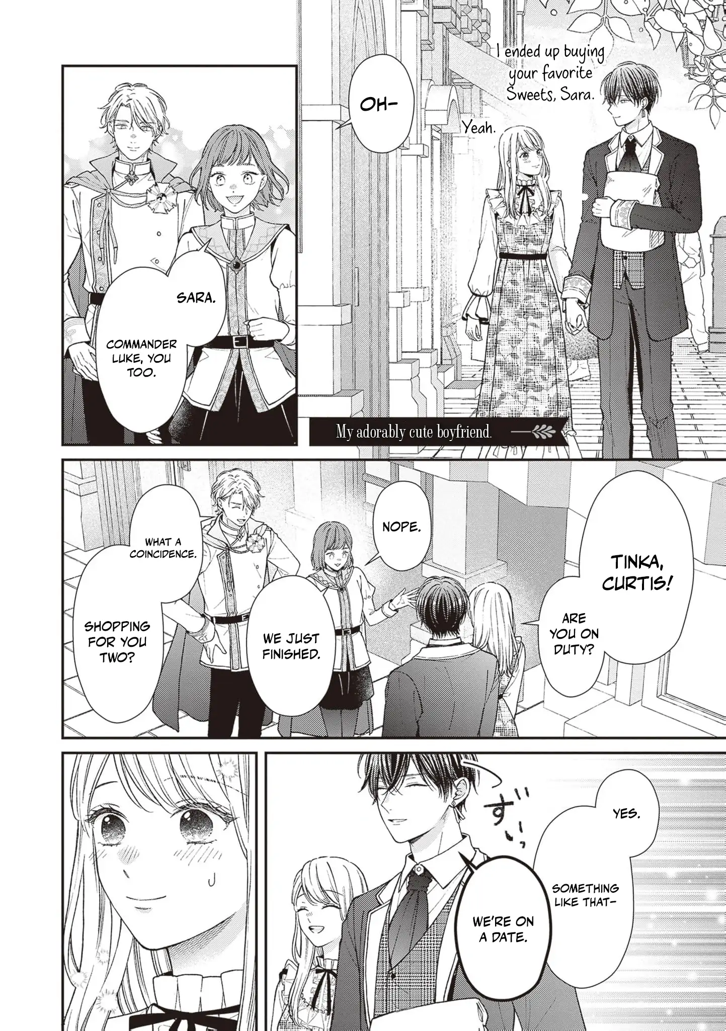 Nidome no Isekai Shounen Datta Kare Wa Toshiue Kishi ni nari Dekiai Shitekuru Chapter 20 - page 34