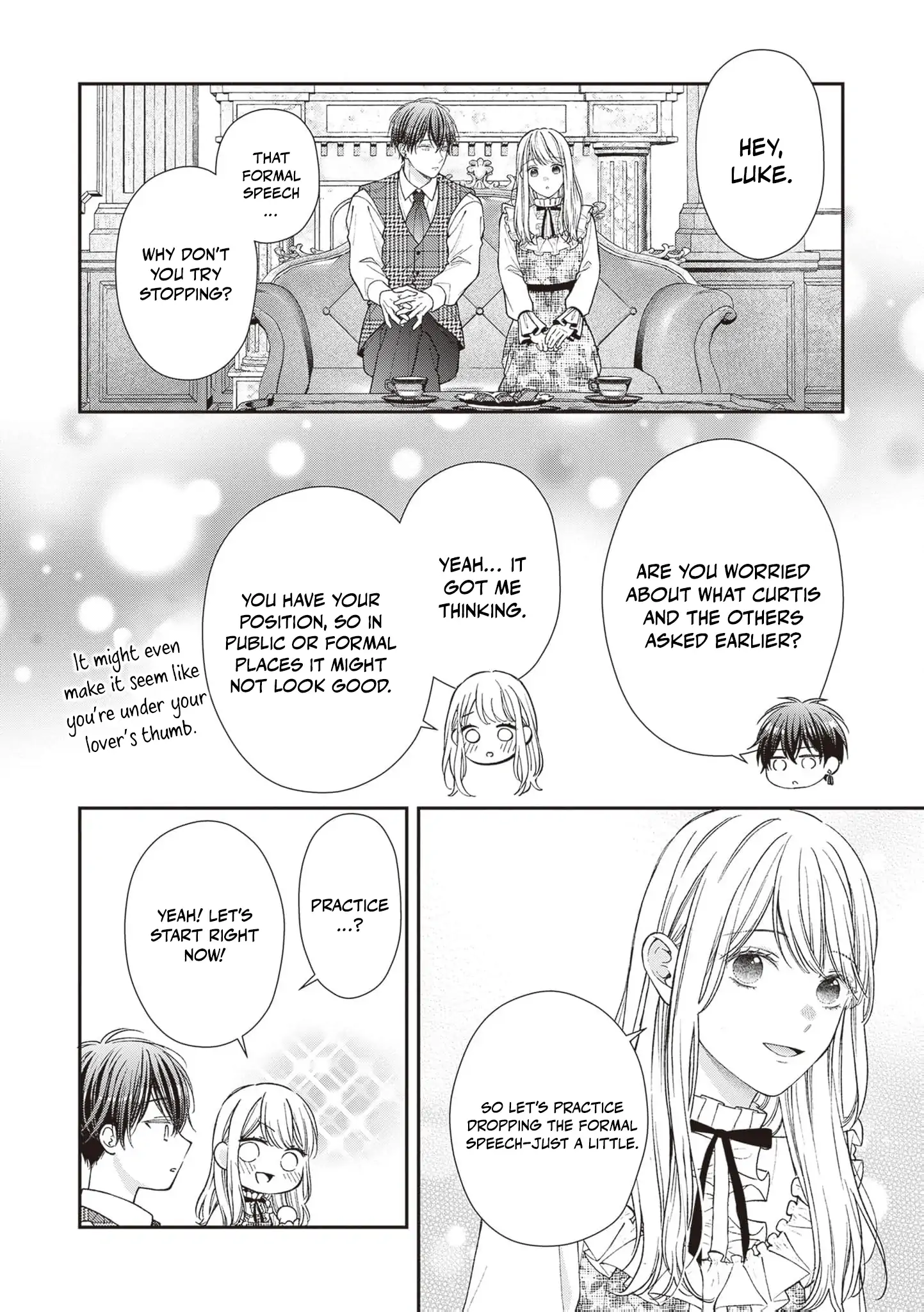 Nidome no Isekai Shounen Datta Kare Wa Toshiue Kishi ni nari Dekiai Shitekuru Chapter 20 - page 36