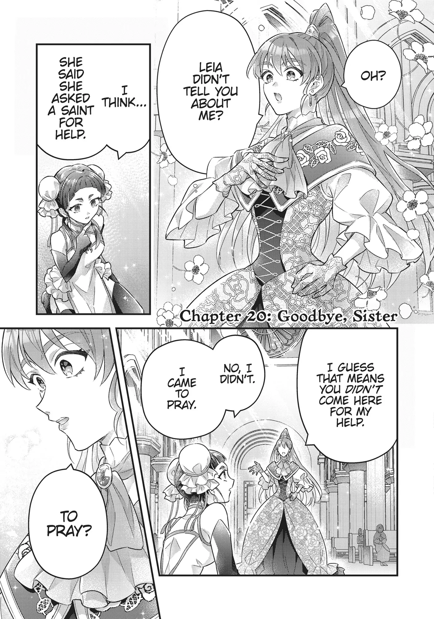 I abandoned my engagement because of my tragic sister, but for some reason I became entangled with a prince who has a strong sense of justice. Chapter 20 - page 2