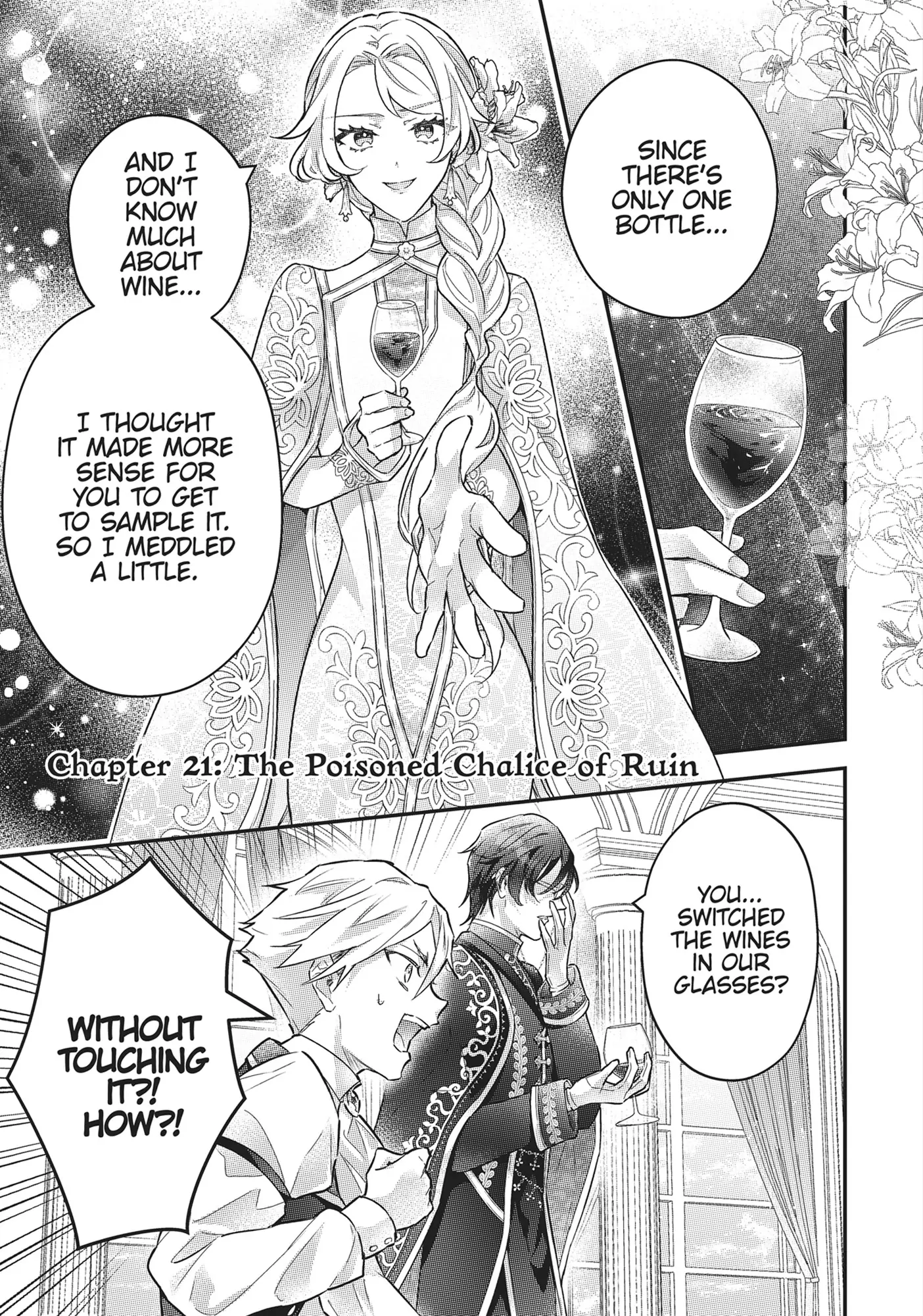 I abandoned my engagement because of my tragic sister, but for some reason I became entangled with a prince who has a strong sense of justice. Chapter 21 - page 1