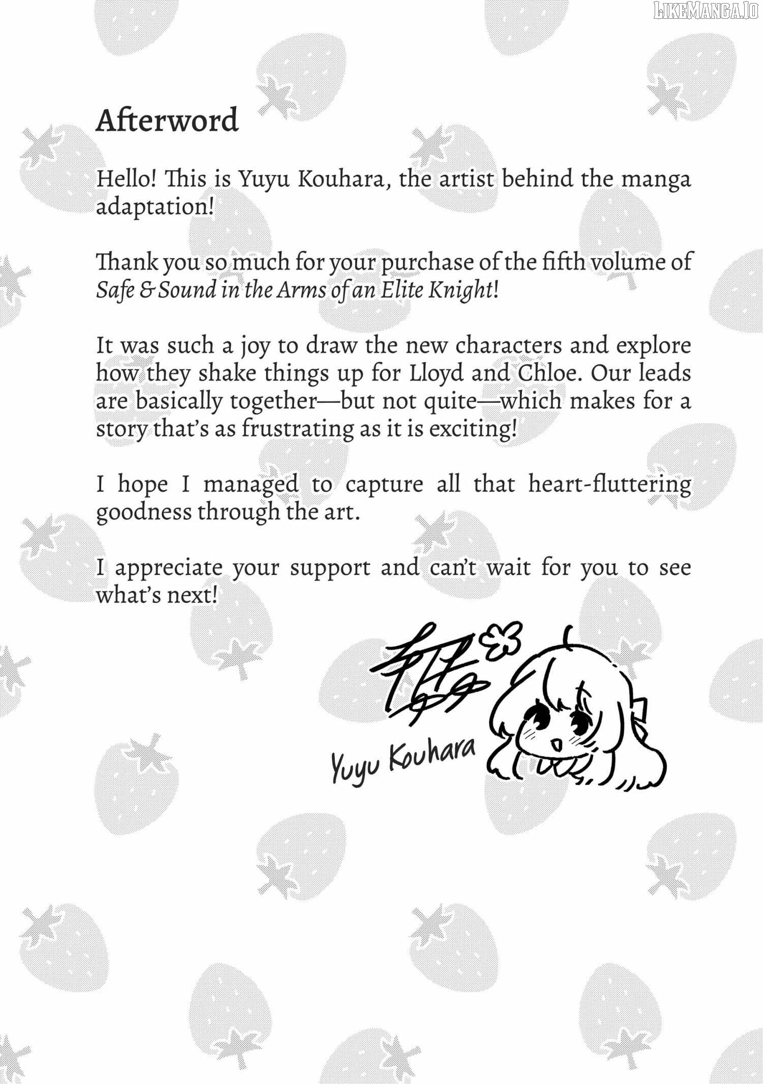 Safe & Sound in the Arms of an Elite Knight Chapter 25.5 - page 5
