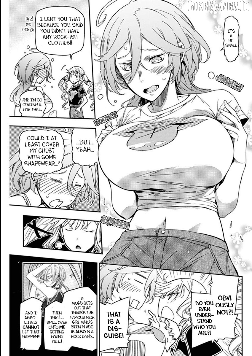 Rock Wa Shukujo No Tashinami De Shite Chapter 14 - page 8