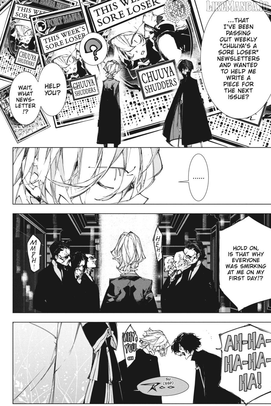 Bungou Stray Dogs: Dazai, Chuuya, Juugo-Sai Chapter 22 - page 4
