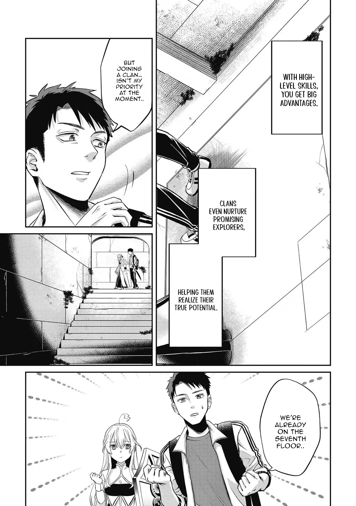 Chuunen Majutsushi no Yuuyuu Jiteki na Dungeon Kouryaku - Skill Orb o Tsukattara Saikyou Skill o Teniireta no de, Suki ni Ikiyou to Omoimasu~ Chapter 7 - page 17