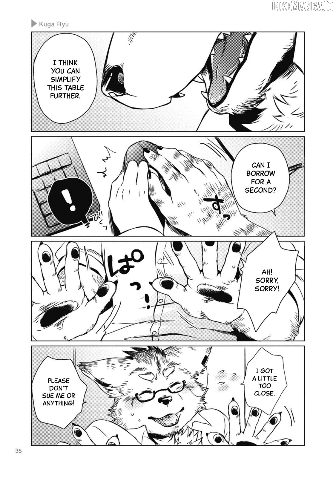 Wolf Boyfriend Chapter 5 - page 3