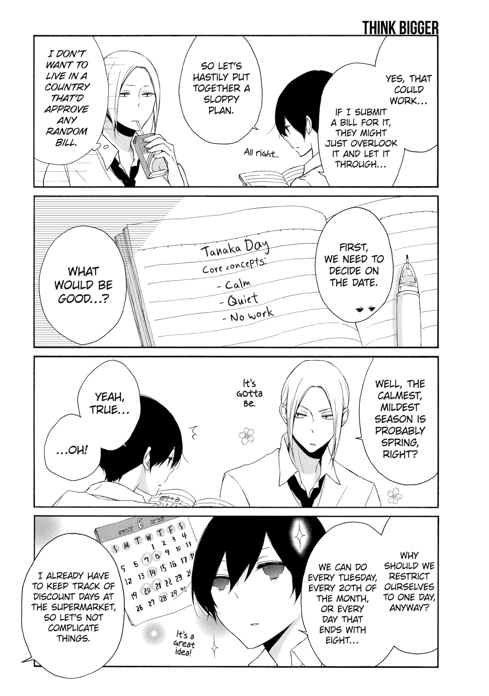 Tanaka-kun is Always Listless Chapter 68 - page 4