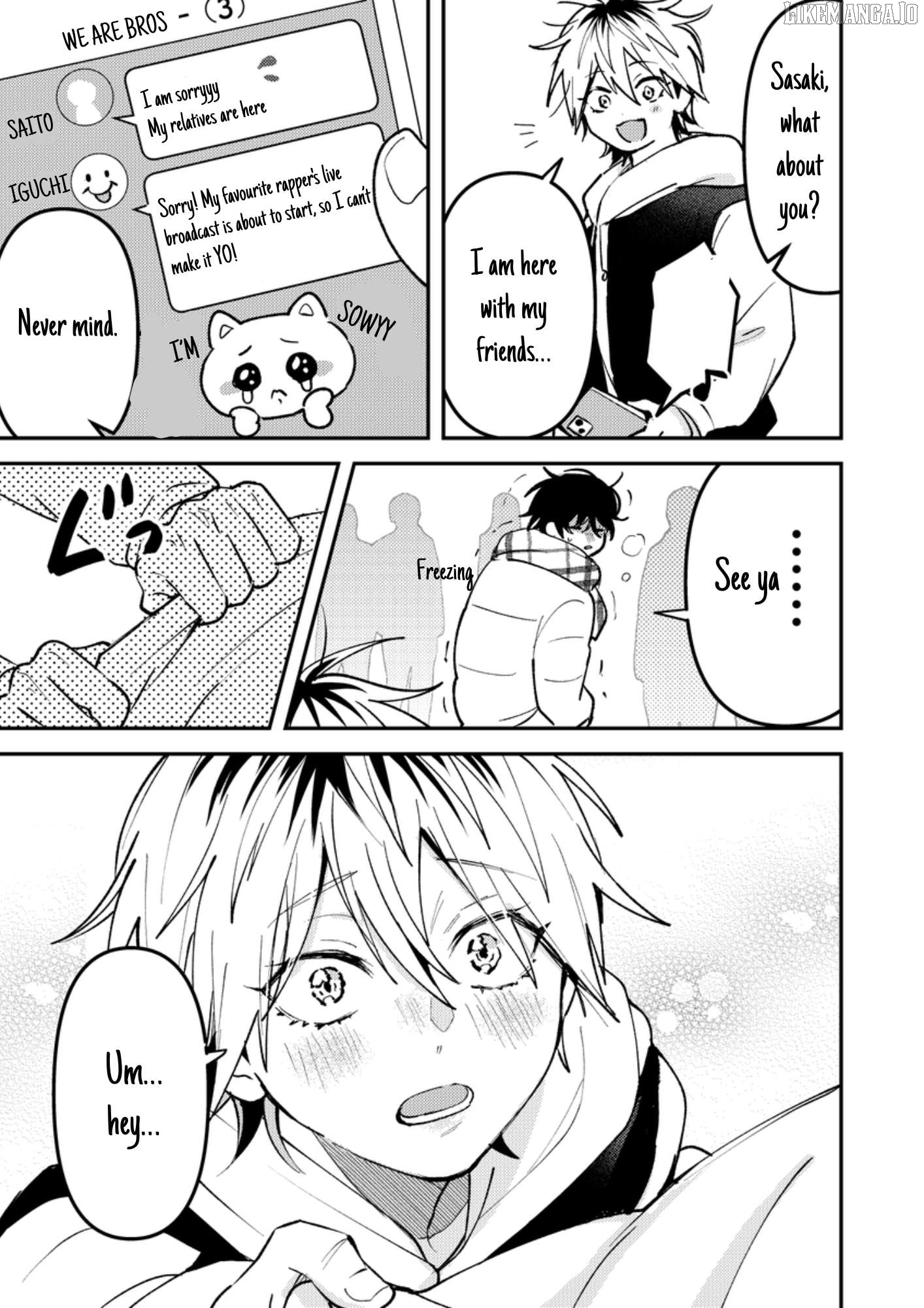 Dameo No Shiina-Senpai To Yabao No Sasaki-Kun Chapter 27.5 - page 5