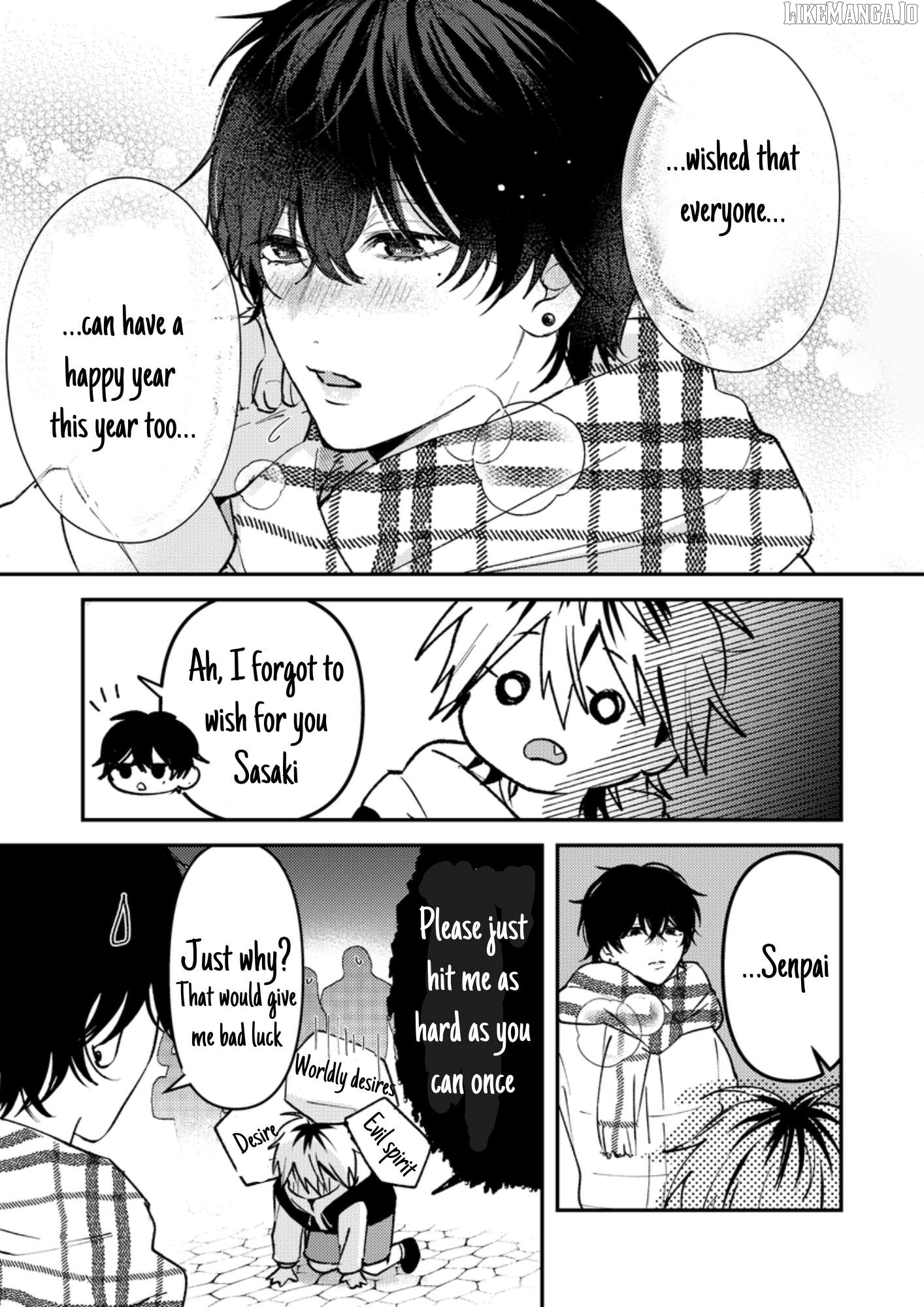 Dameo No Shiina-Senpai To Yabao No Sasaki-Kun Chapter 27.5 - page 9