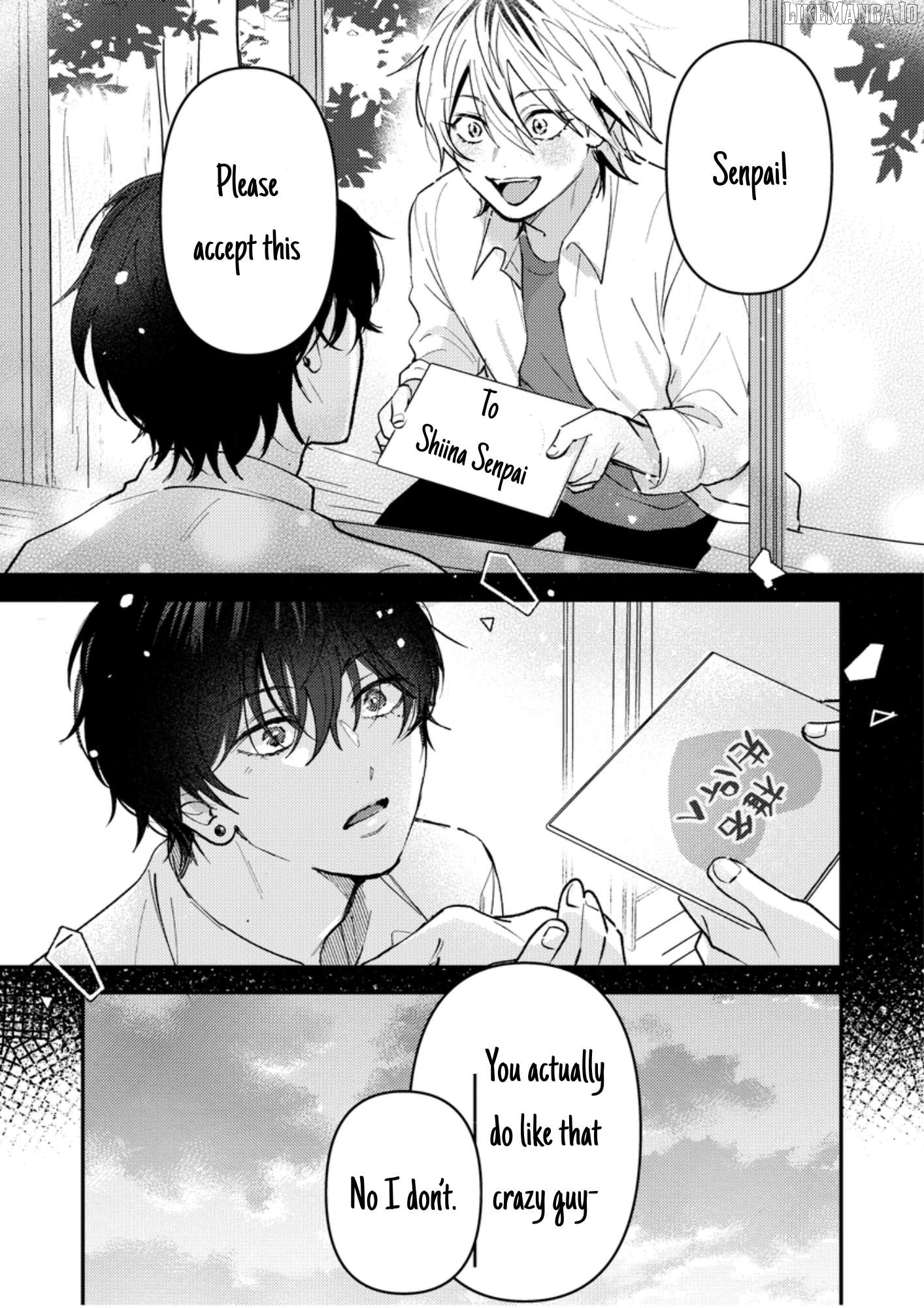 Dameo No Shiina-Senpai To Yabao No Sasaki-Kun Chapter 28 - page 2