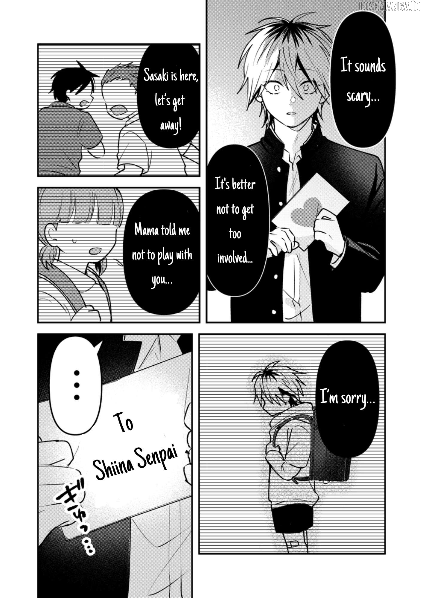 Dameo No Shiina-Senpai To Yabao No Sasaki-Kun Chapter 29 - page 4