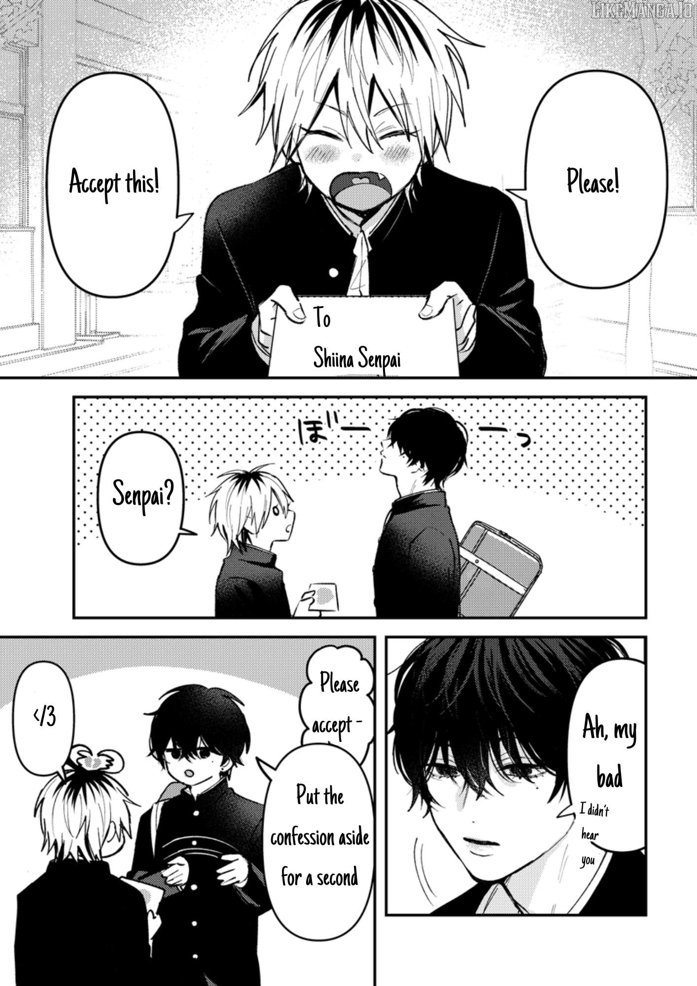 Dameo No Shiina-Senpai To Yabao No Sasaki-Kun Chapter 30 - page 2