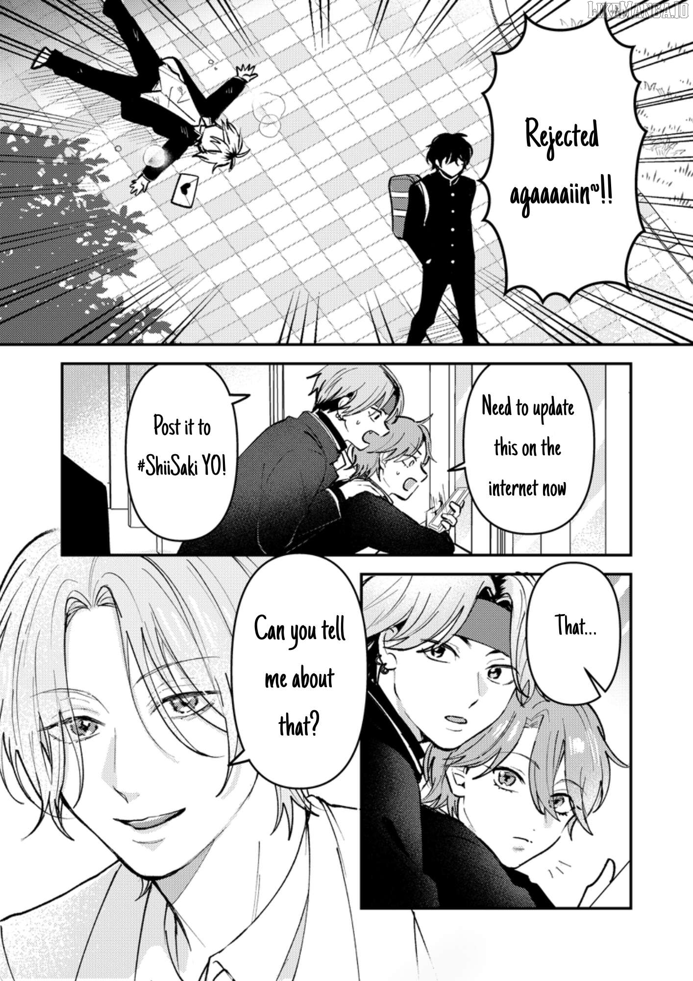 Dameo No Shiina-Senpai To Yabao No Sasaki-Kun Chapter 32 - page 2