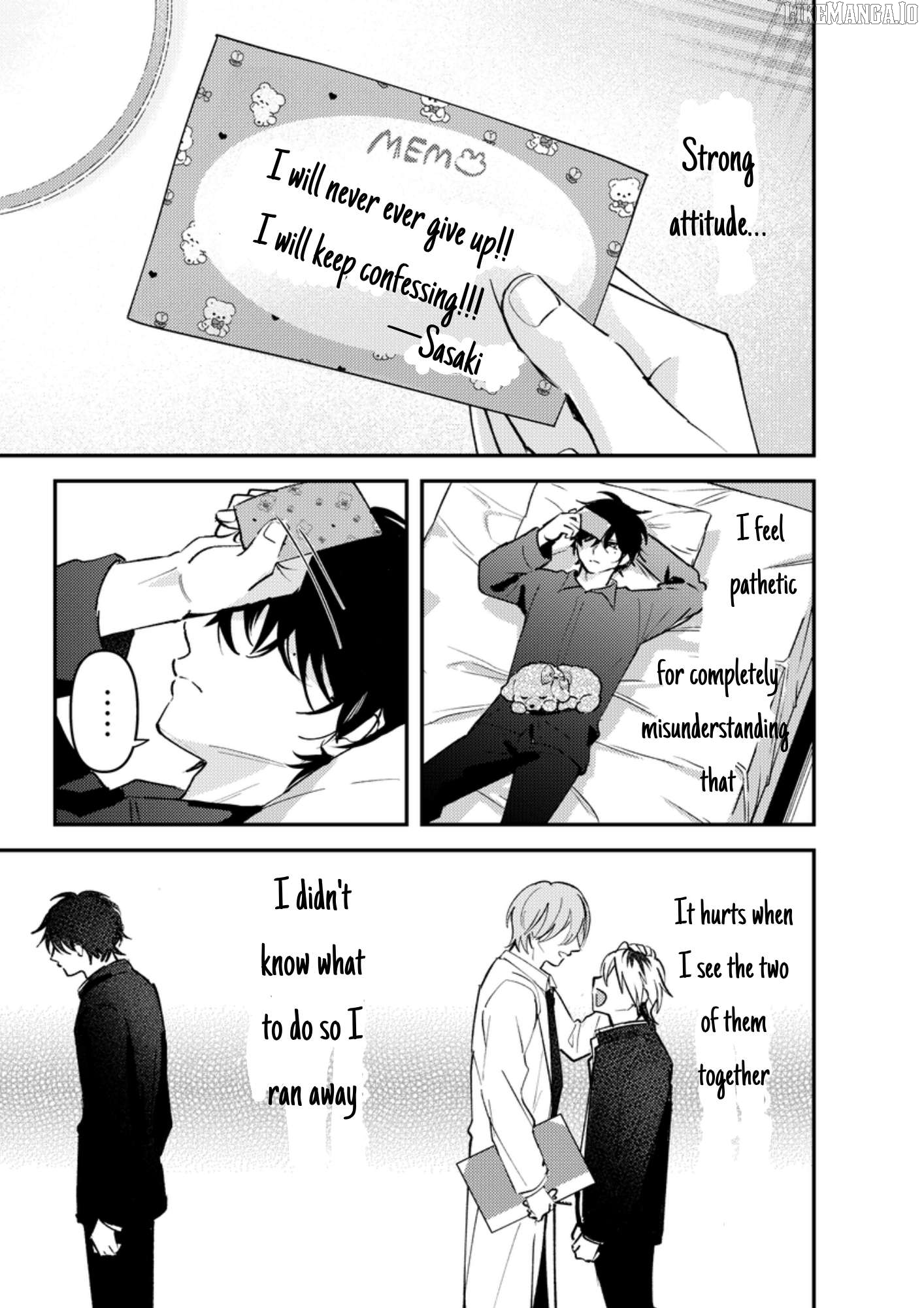 Dameo No Shiina-Senpai To Yabao No Sasaki-Kun Chapter 35 - page 8