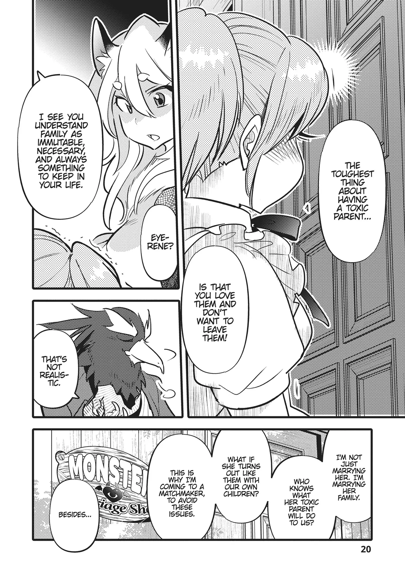 Monster no Konkatsuya-san Chapter 16 - page 21