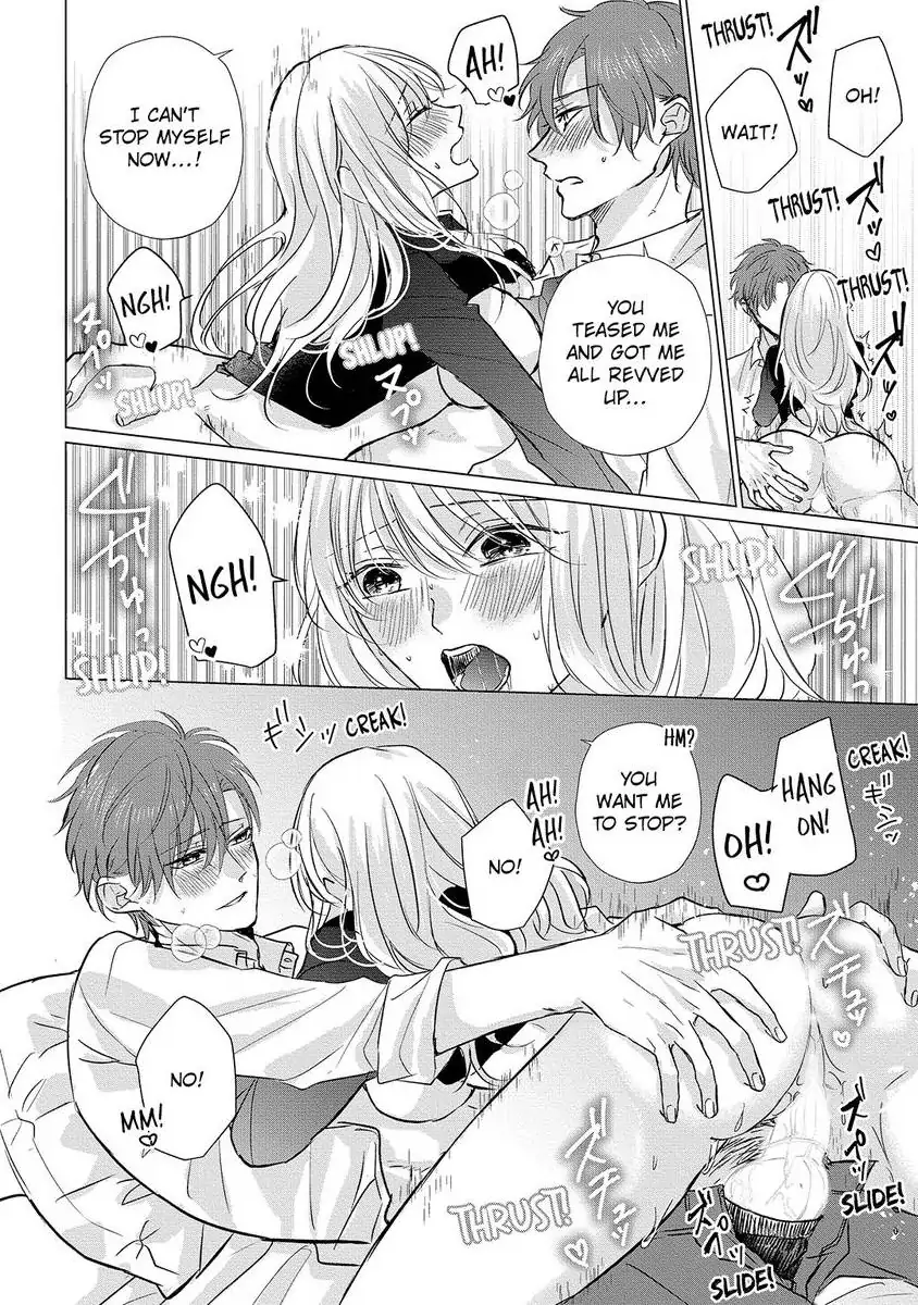 Kon'ya wa Docchi no "Ore" ni Dakaretai? Joushi ga W de Ero Zenkai ni Semattekimasu! Chapter 8 - page 30