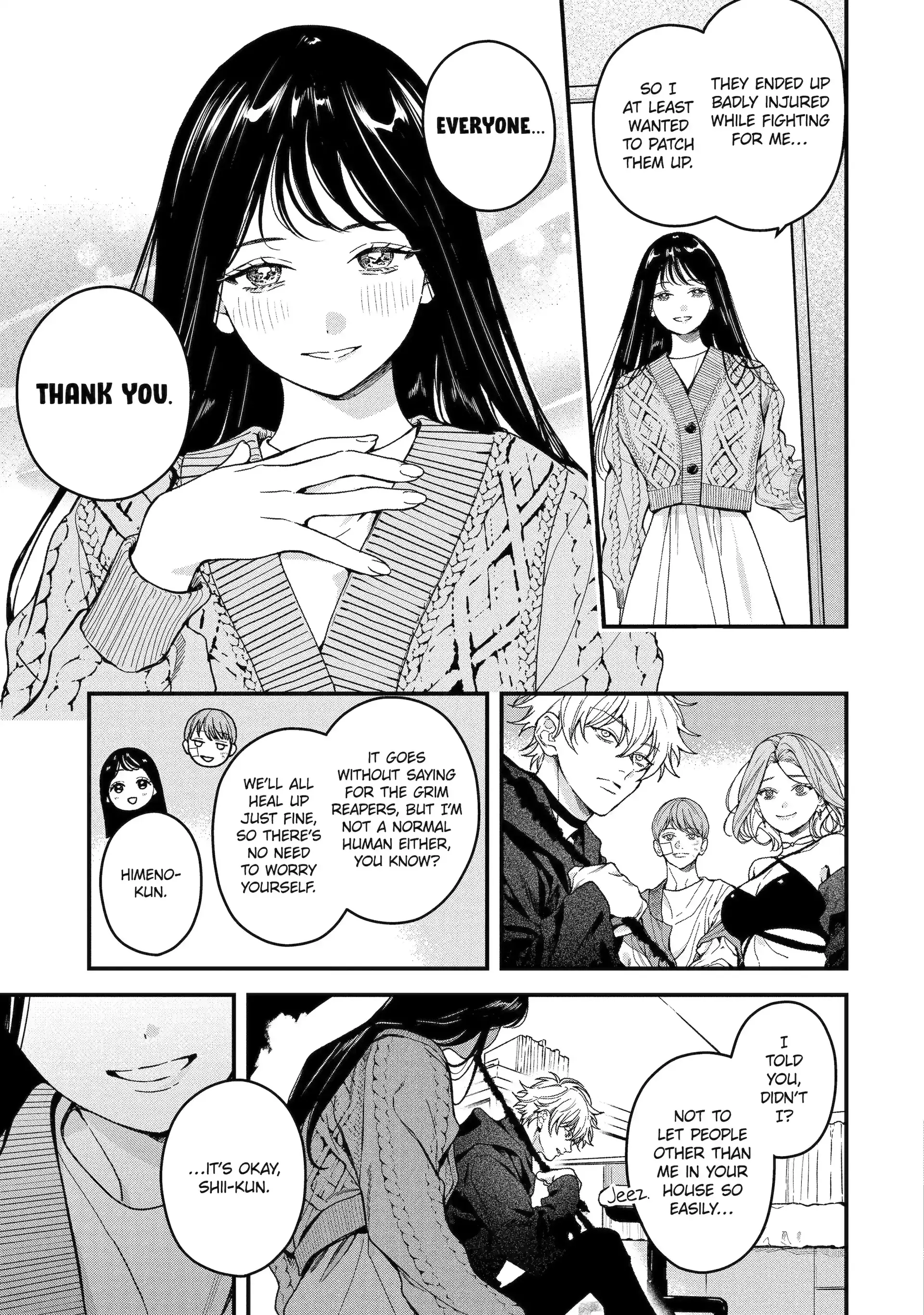 A Story About The Reaper and a High School Girl Who Will Die in 7 Days Chapter 13.1 - page 3