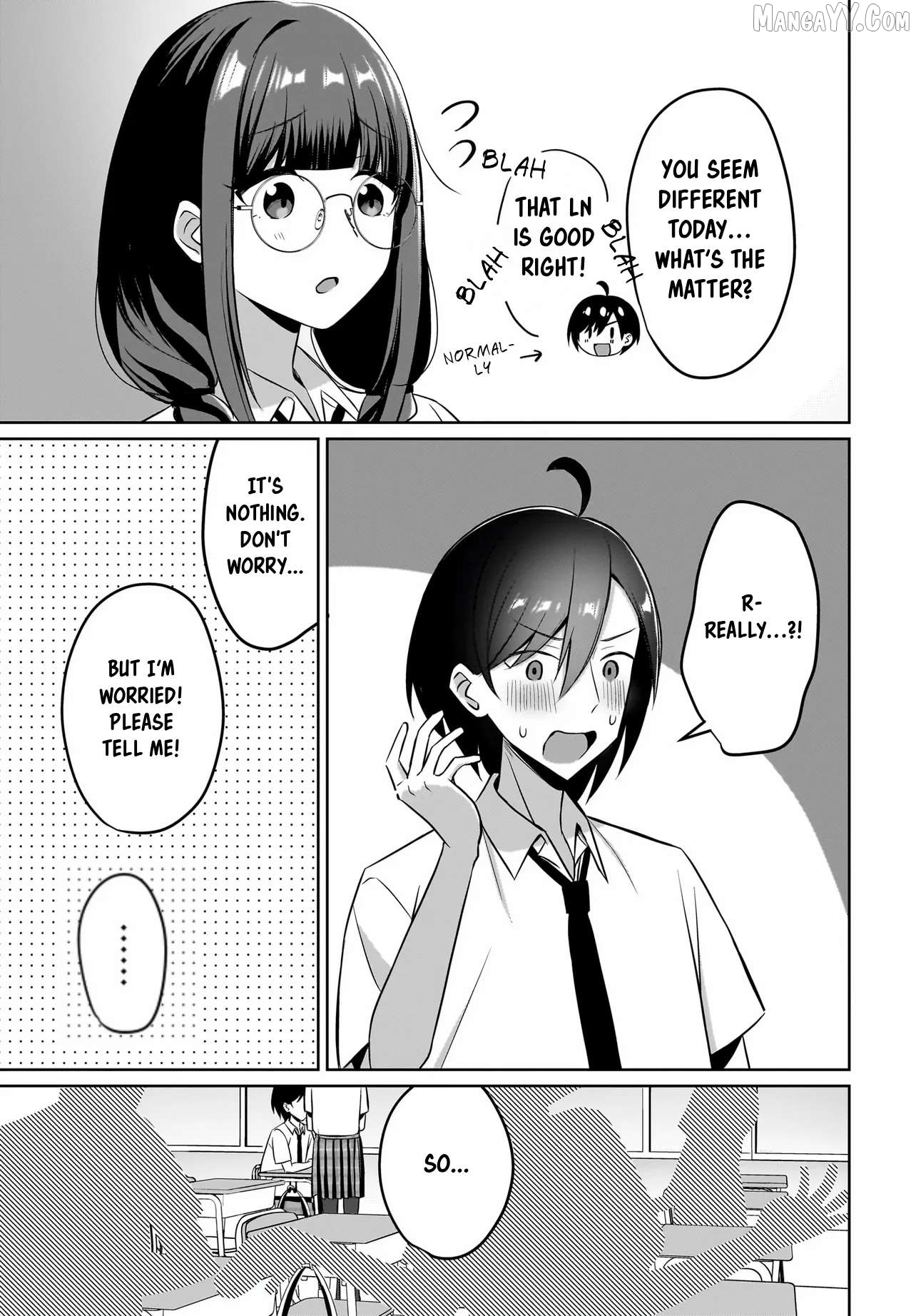 Maigo no Onnanoko o Ie Made Todoketara, Genkan kara Detekita no wa Gakunen Ichi no Bishoujo deshita Chapter 12 - page 3