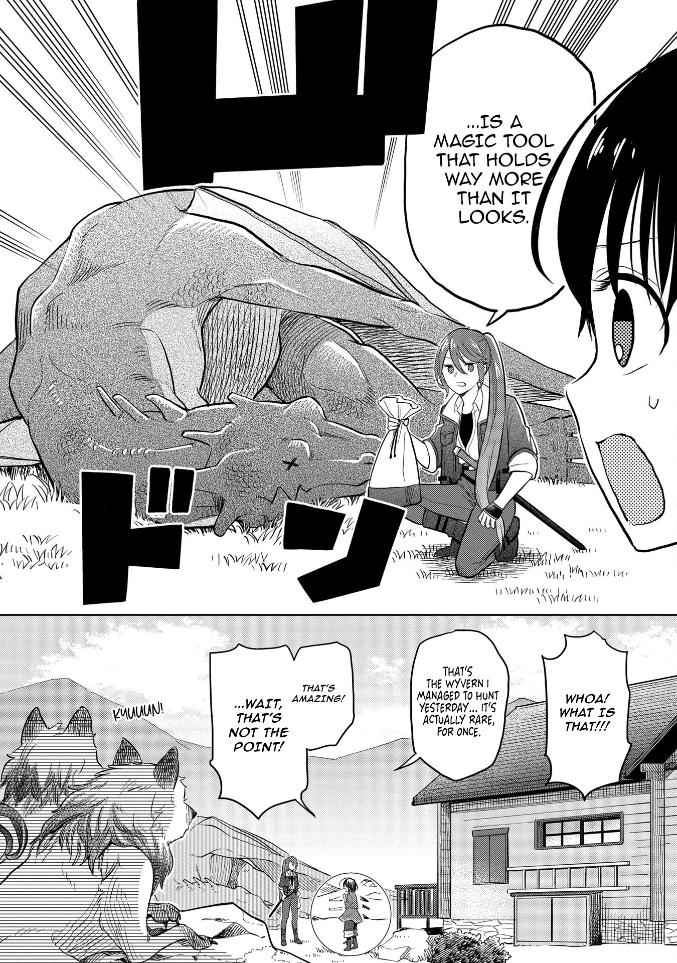 Tensei Shoujo wa Mazu Ippo kara Hajimetai: Mamono ga Iru Toka Kiitenai! Chapter 3 - page 2