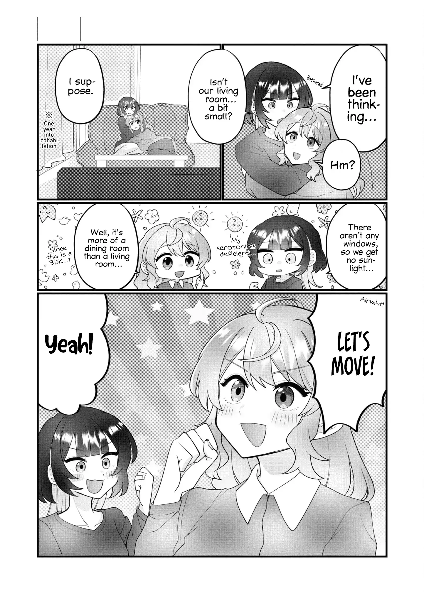 Koharu To Minato: Watashi No Partner Wa Onna No Ko Chapter 14 - page 1