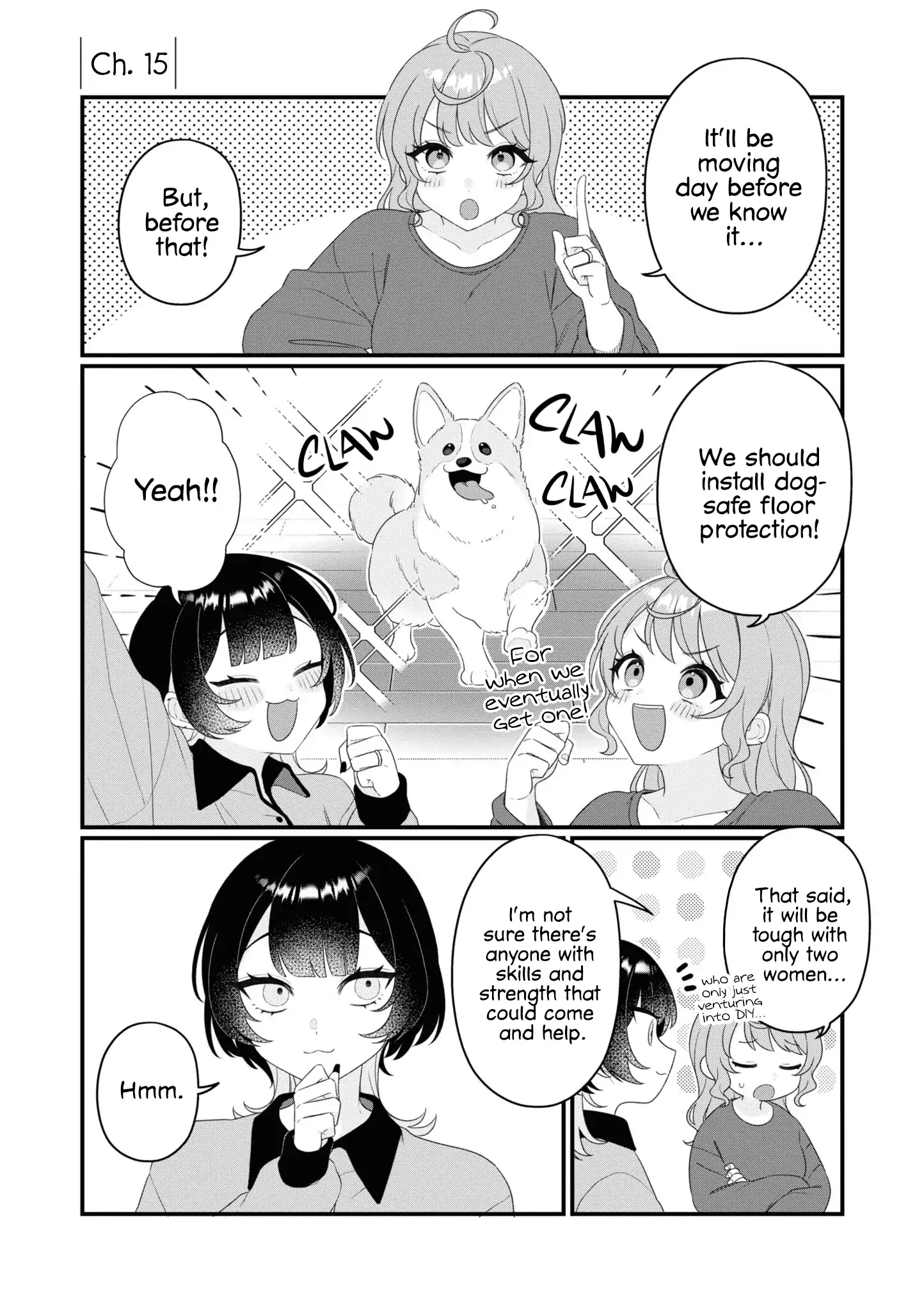Koharu To Minato: Watashi No Partner Wa Onna No Ko Chapter 15 - page 1
