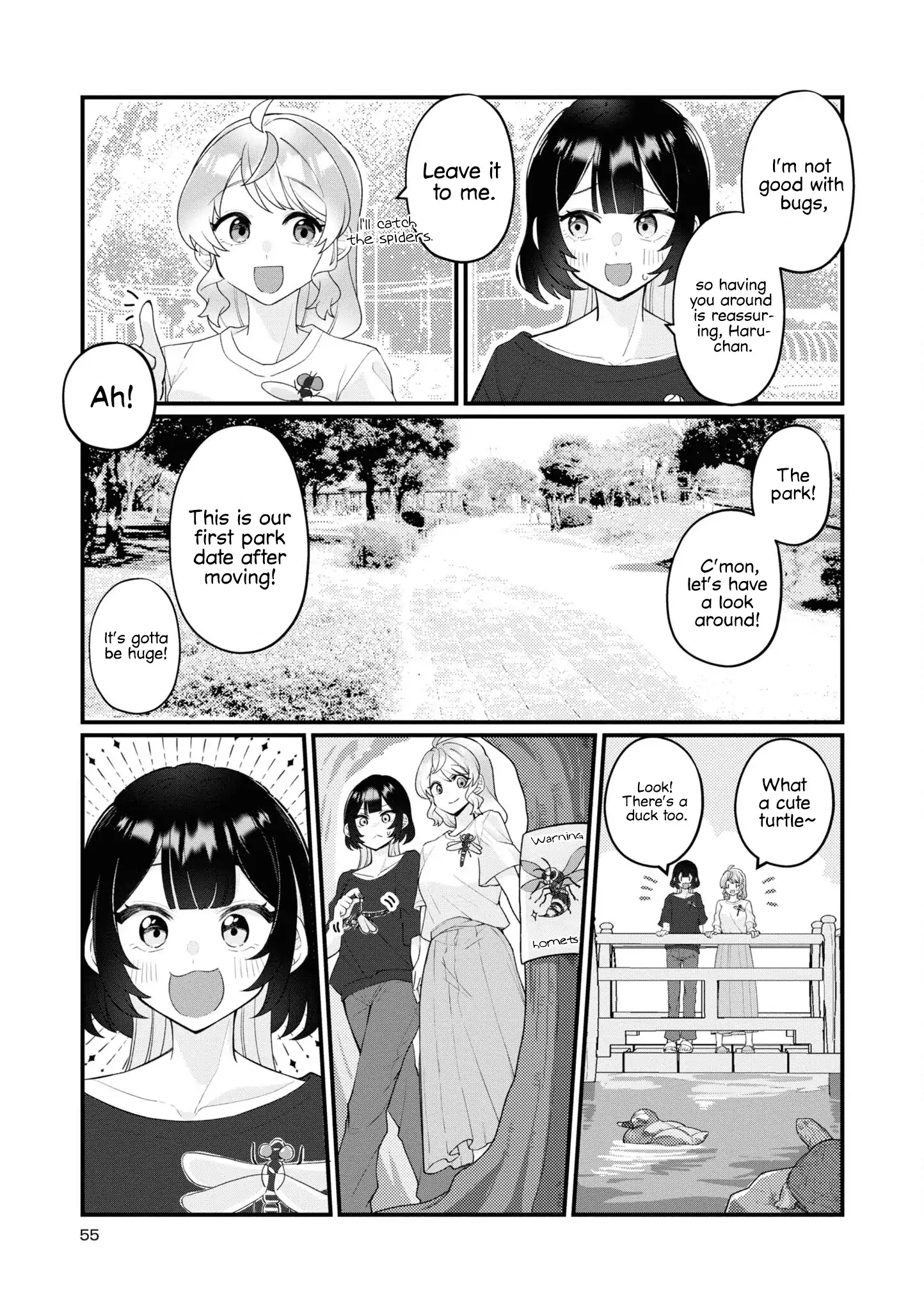 Koharu To Minato: Watashi No Partner Wa Onna No Ko Chapter 15 - page 7