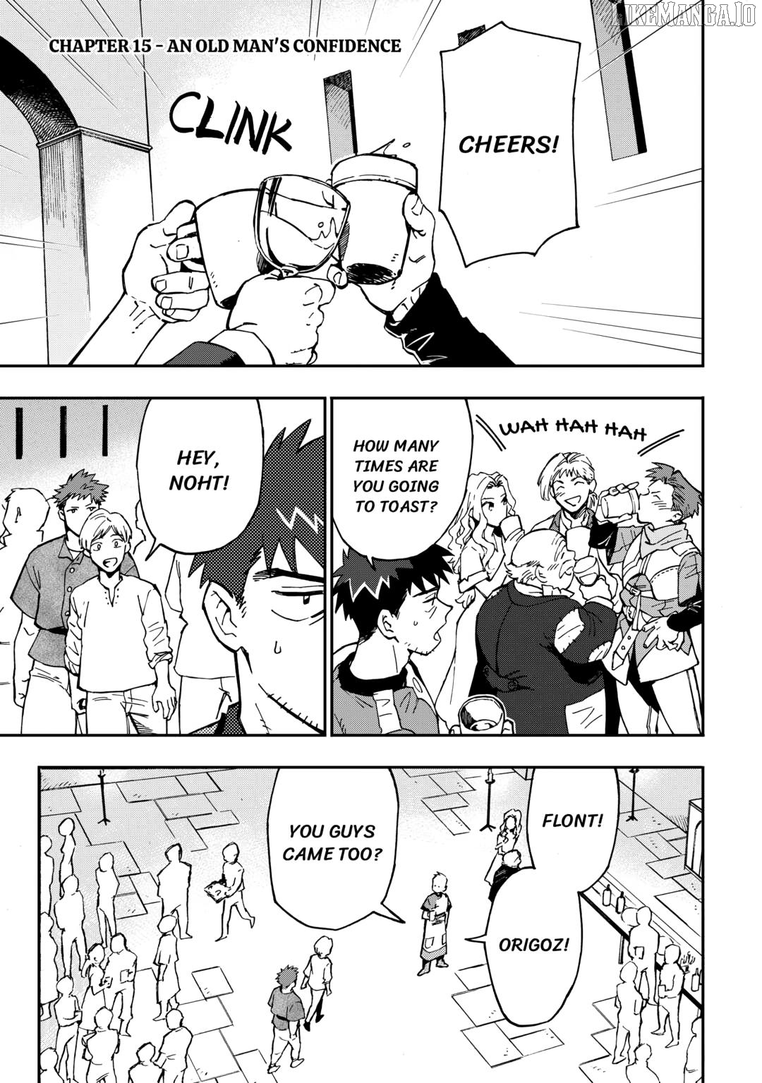 I May Be a Forty-something Old Guy, but Some Goddess Gave Me Nine Cheat Abilities! Chapter 15 - page 1