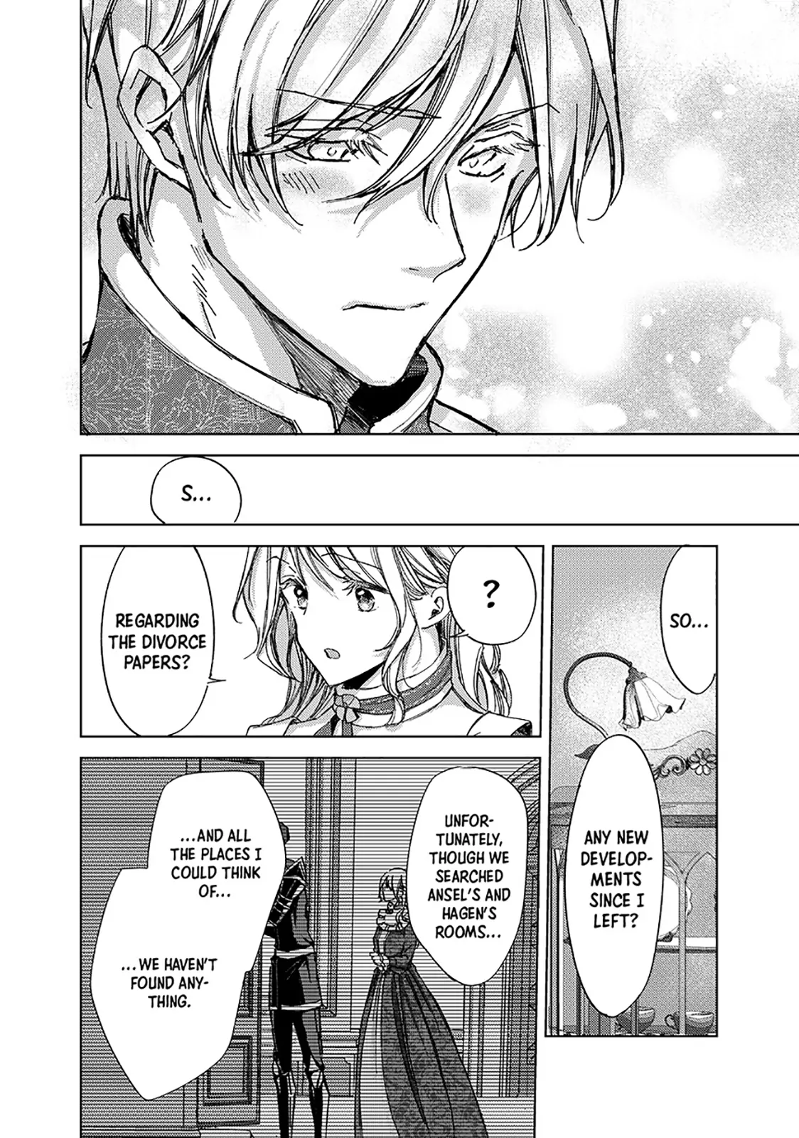 Ouhi-sama wa Rikon shitai - Isekai kara Seijo-sama ga Kita no de, Mou Oyaku Gomen desu wa ne? Chapter 27.3 - page 1