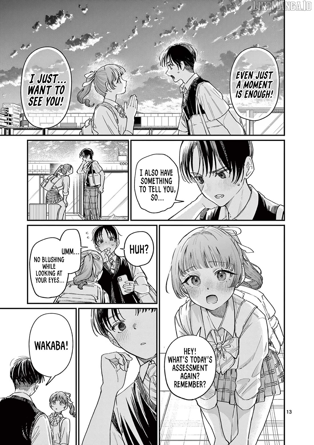 The Blue Love at the Wakaba Household Chapter 31 - page 13