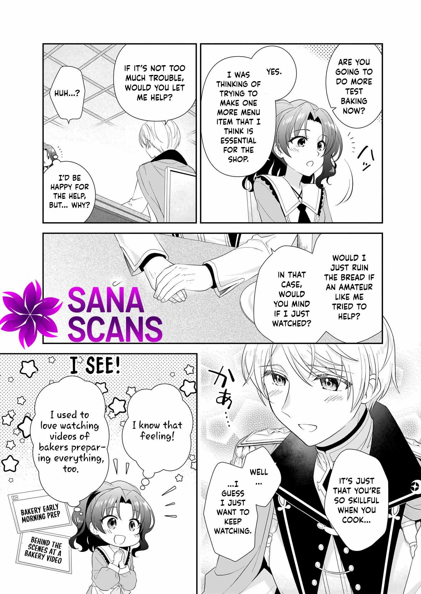 Danzaisareta Akuyaku Reijou desu ga, Pan wo Yaitara Seijo ni Job Change Shimashita!? Chapter 4 - page 15