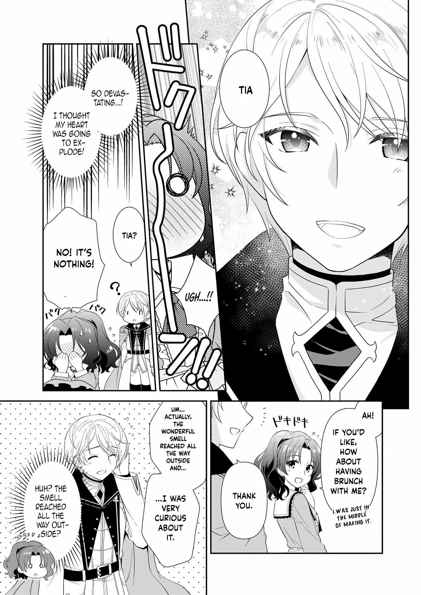Danzaisareta Akuyaku Reijou desu ga, Pan wo Yaitara Seijo ni Job Change Shimashita!? Chapter 4 - page 5