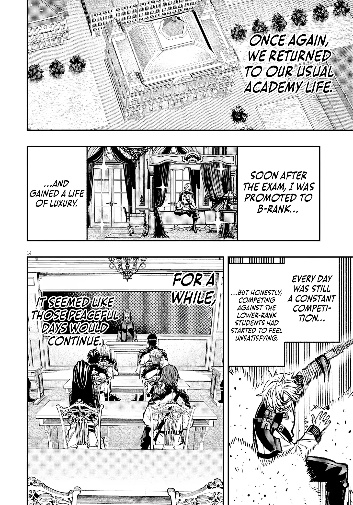 Reincarnated as the lazy and villainous noble, I broke the scenario and became the most formidable with extraordinary magic Chapter 13 - page 14