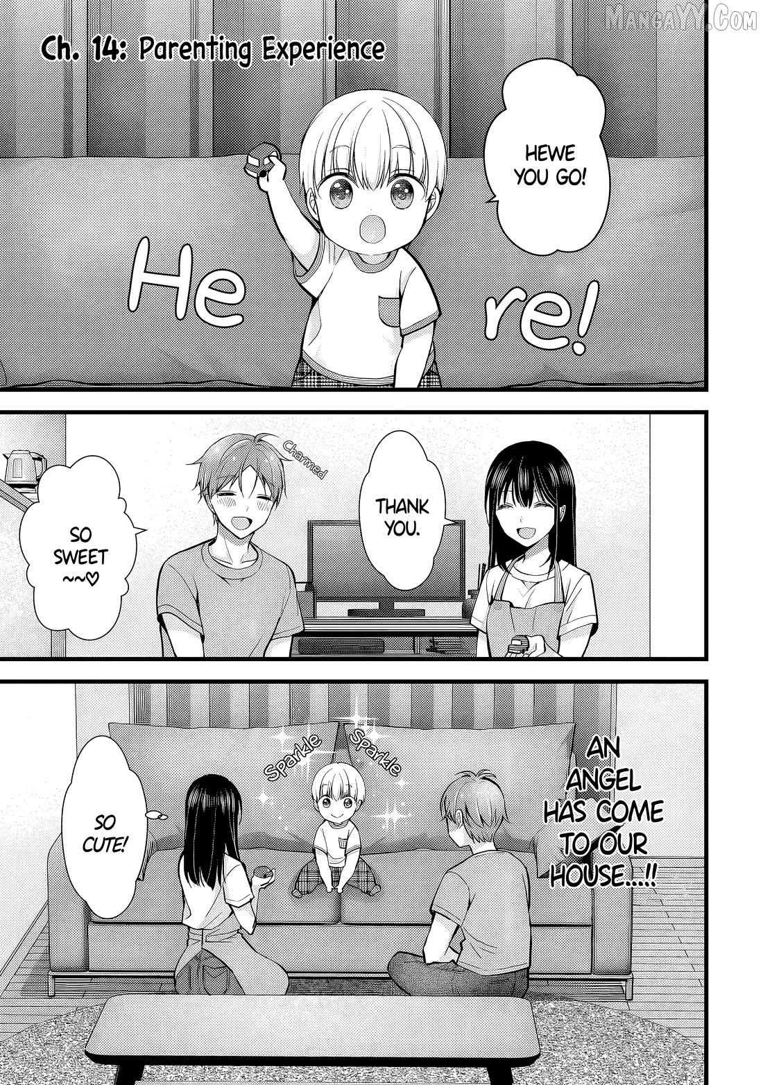 Tsuma ga Kanpeki Sugiru node, Chotto Ran Shite Ī Desu ka? Chapter 14 - page 1