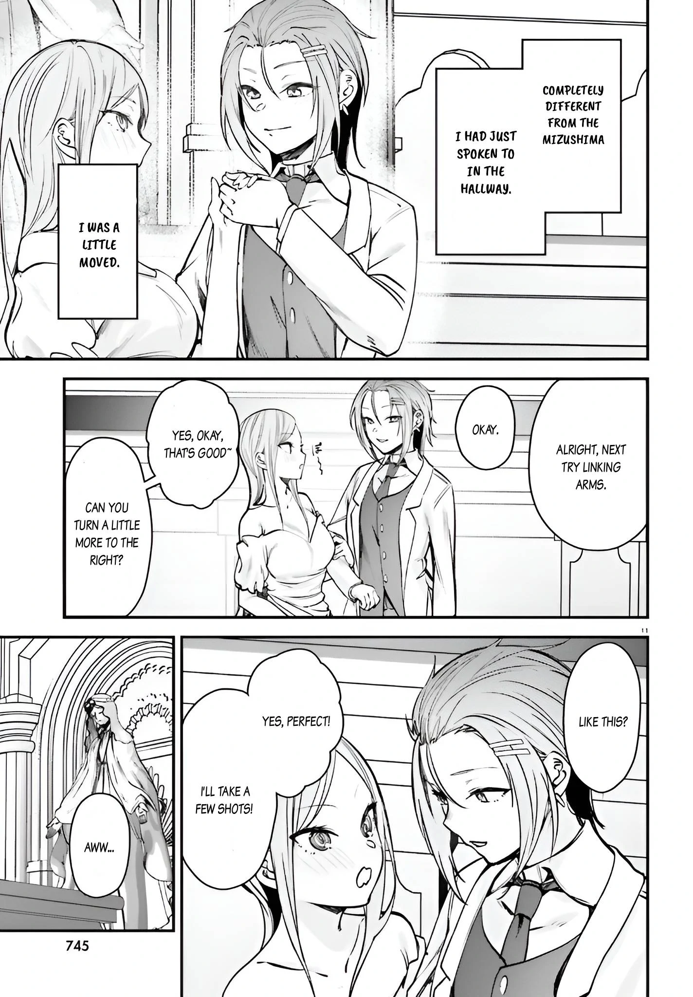 The Handsome Girl Who Stole My Girlfriend Seems to Be After Me Now Chapter 12 - page 11