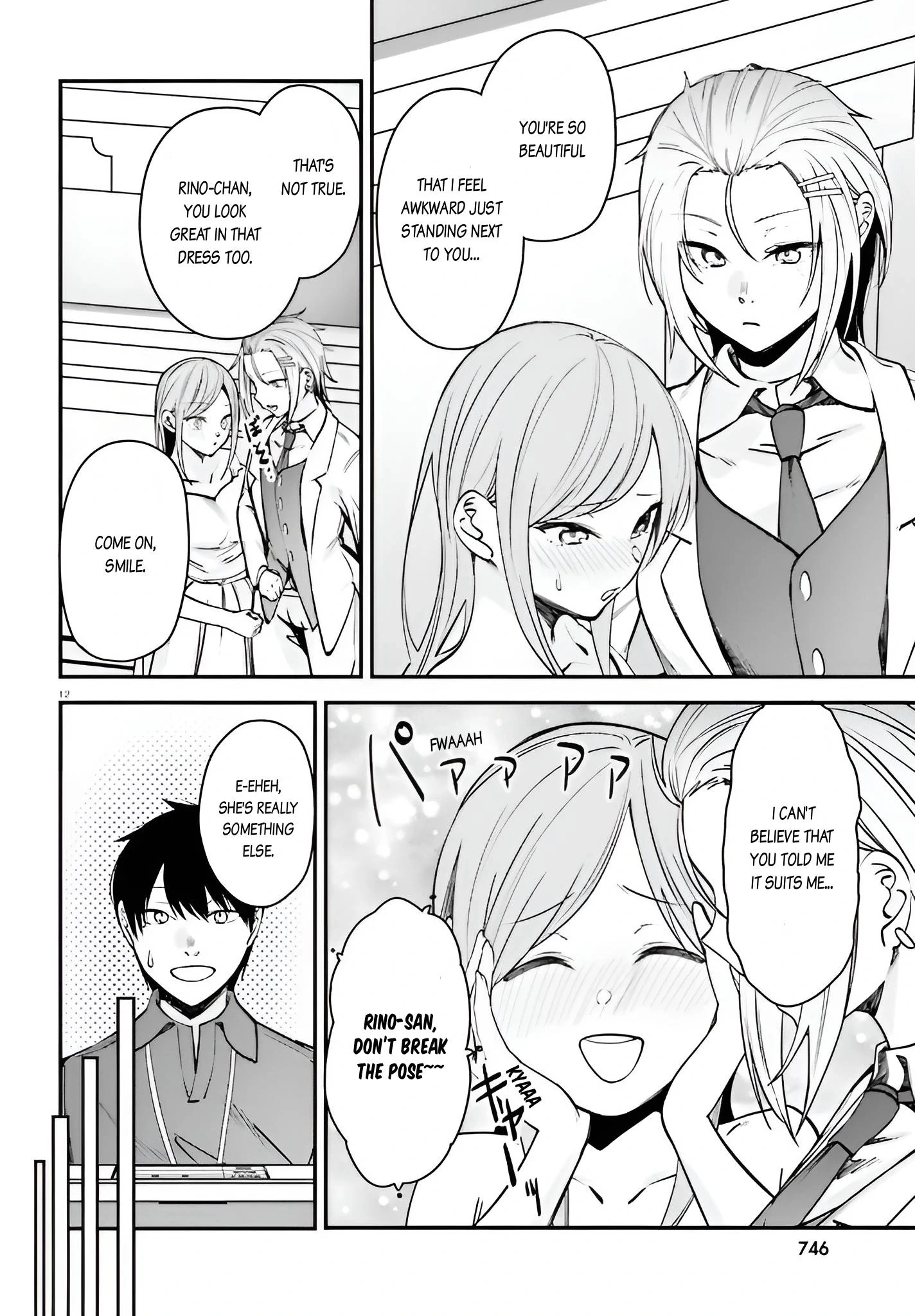 The Handsome Girl Who Stole My Girlfriend Seems to Be After Me Now Chapter 12 - page 12