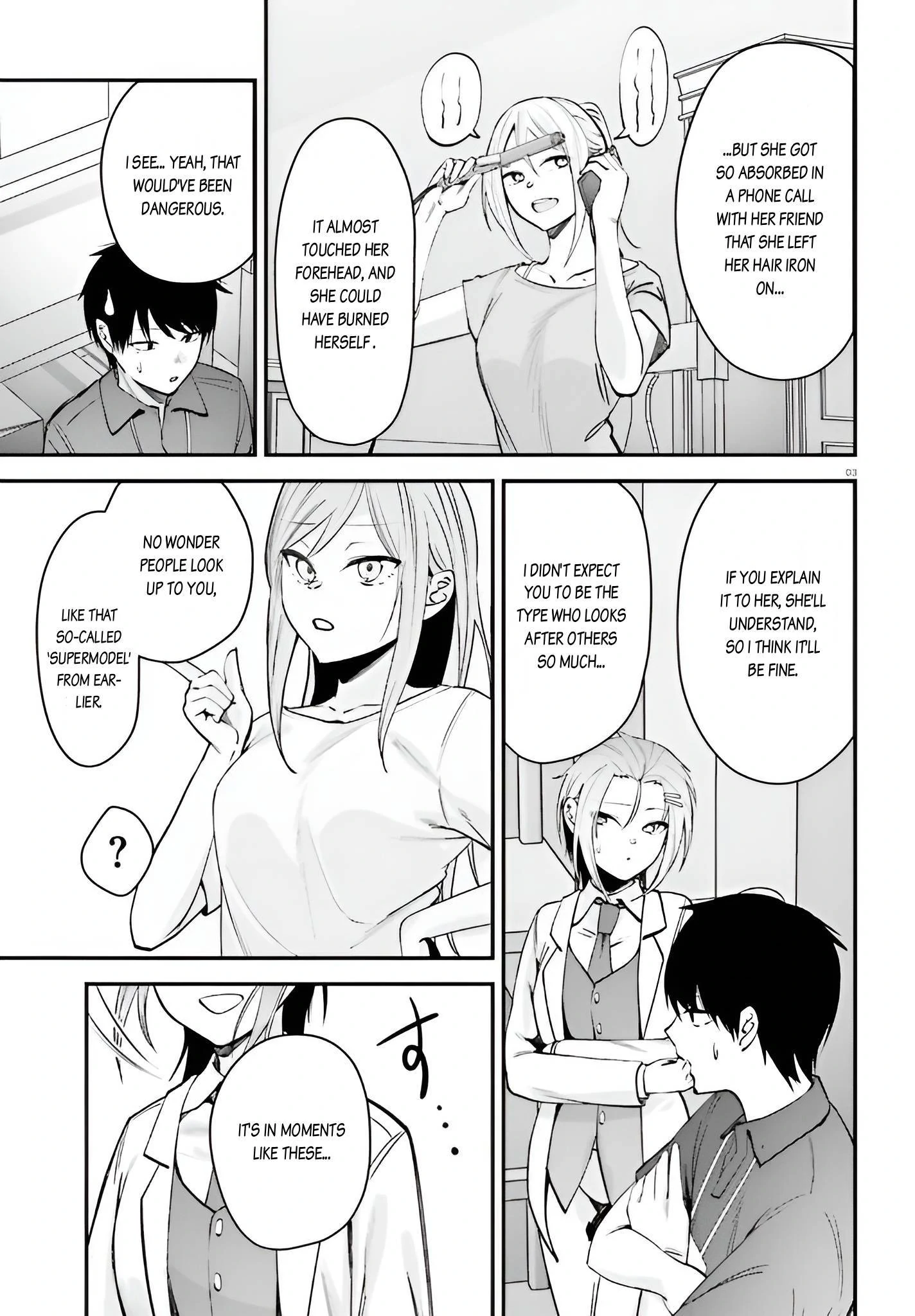 The Handsome Girl Who Stole My Girlfriend Seems to Be After Me Now Chapter 12 - page 3