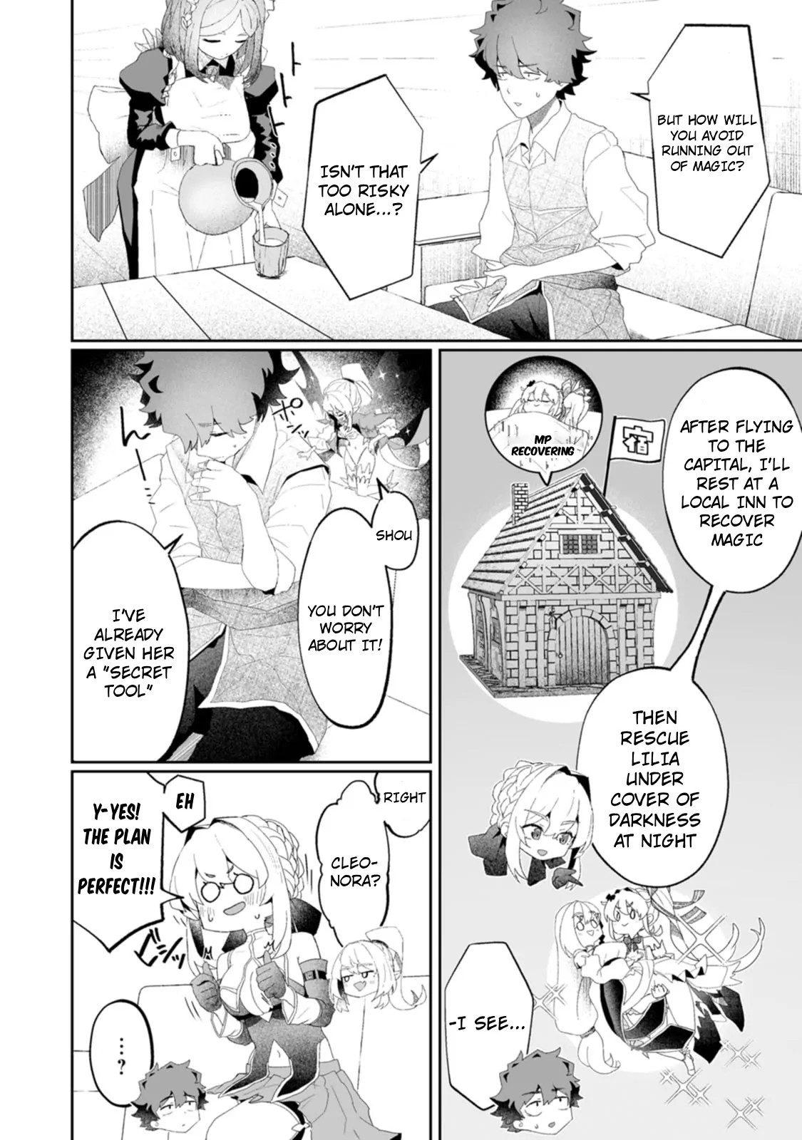 Makutsu no Ou ~Yomei Ikkagetsu no Doutei, Mahou Shoujo Harem o Kizuite Ou e Kunrinsu~ Chapter 8.1 - page 10