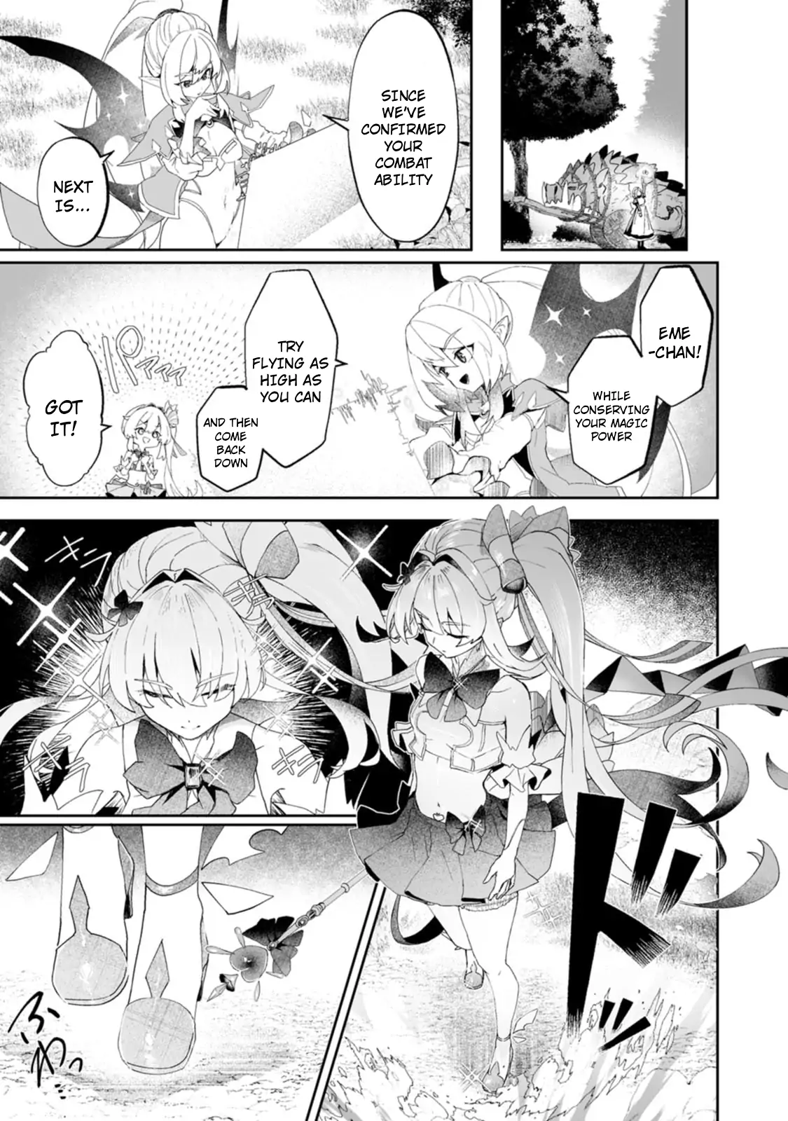 Makutsu no Ou ~Yomei Ikkagetsu no Doutei, Mahou Shoujo Harem o Kizuite Ou e Kunrinsu~ Chapter 8.1 - page 3