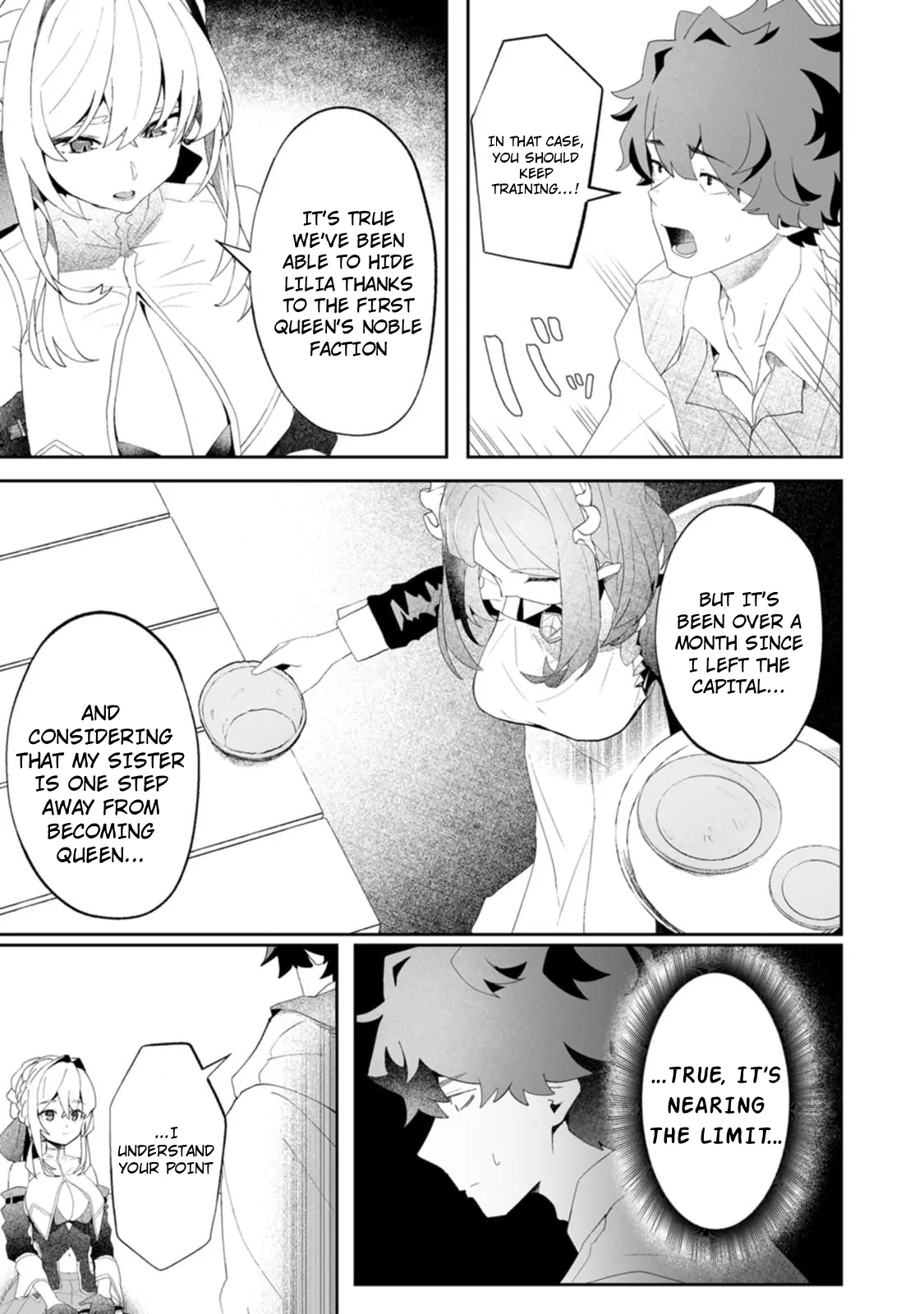 Makutsu no Ou ~Yomei Ikkagetsu no Doutei, Mahou Shoujo Harem o Kizuite Ou e Kunrinsu~ Chapter 8.1 - page 9