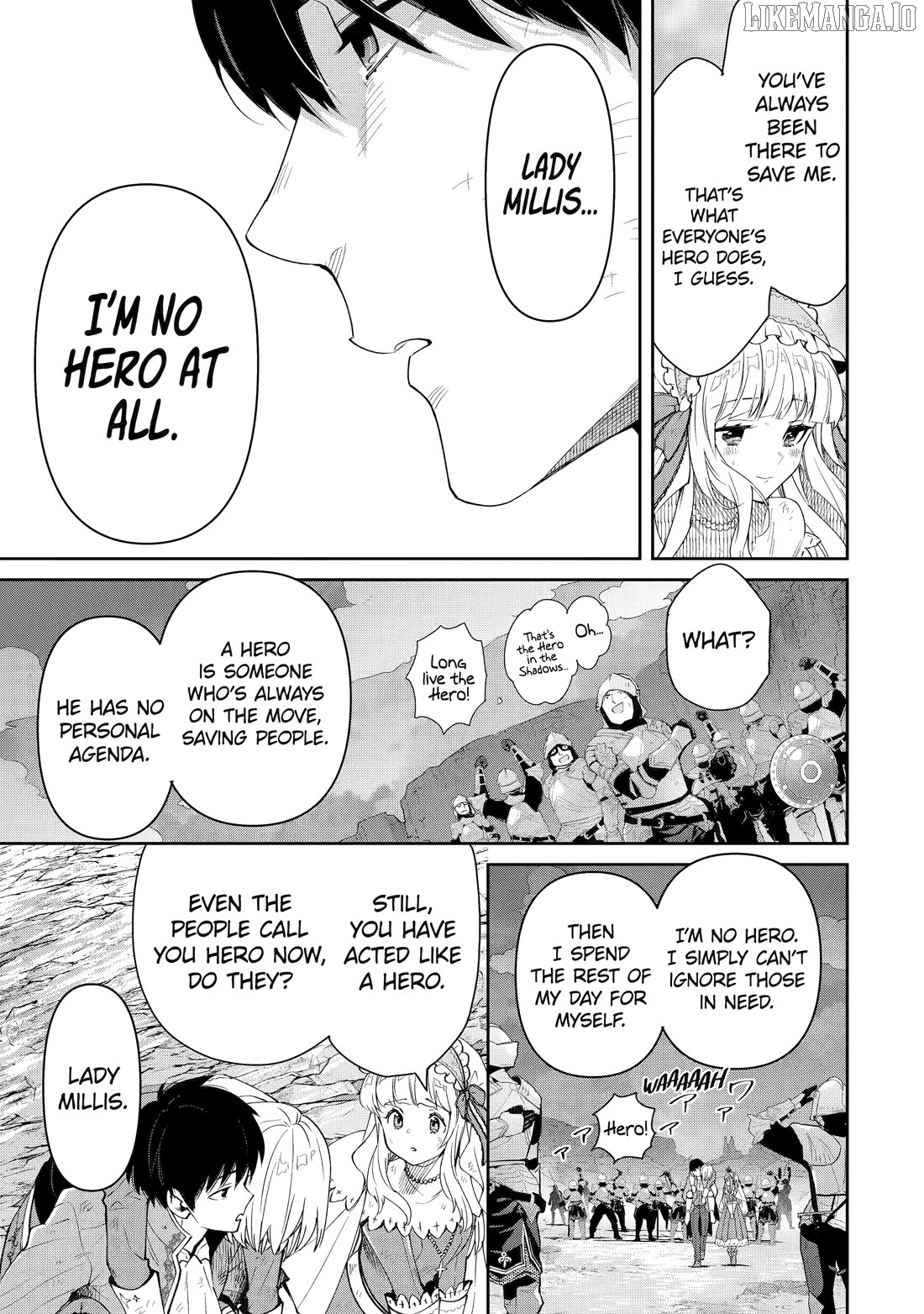 Ore wa Kage no Eiyuu ja Arimasen! Sekai Kusshi no Majutsushi...? Nani Sore Chapter 10 - page 5
