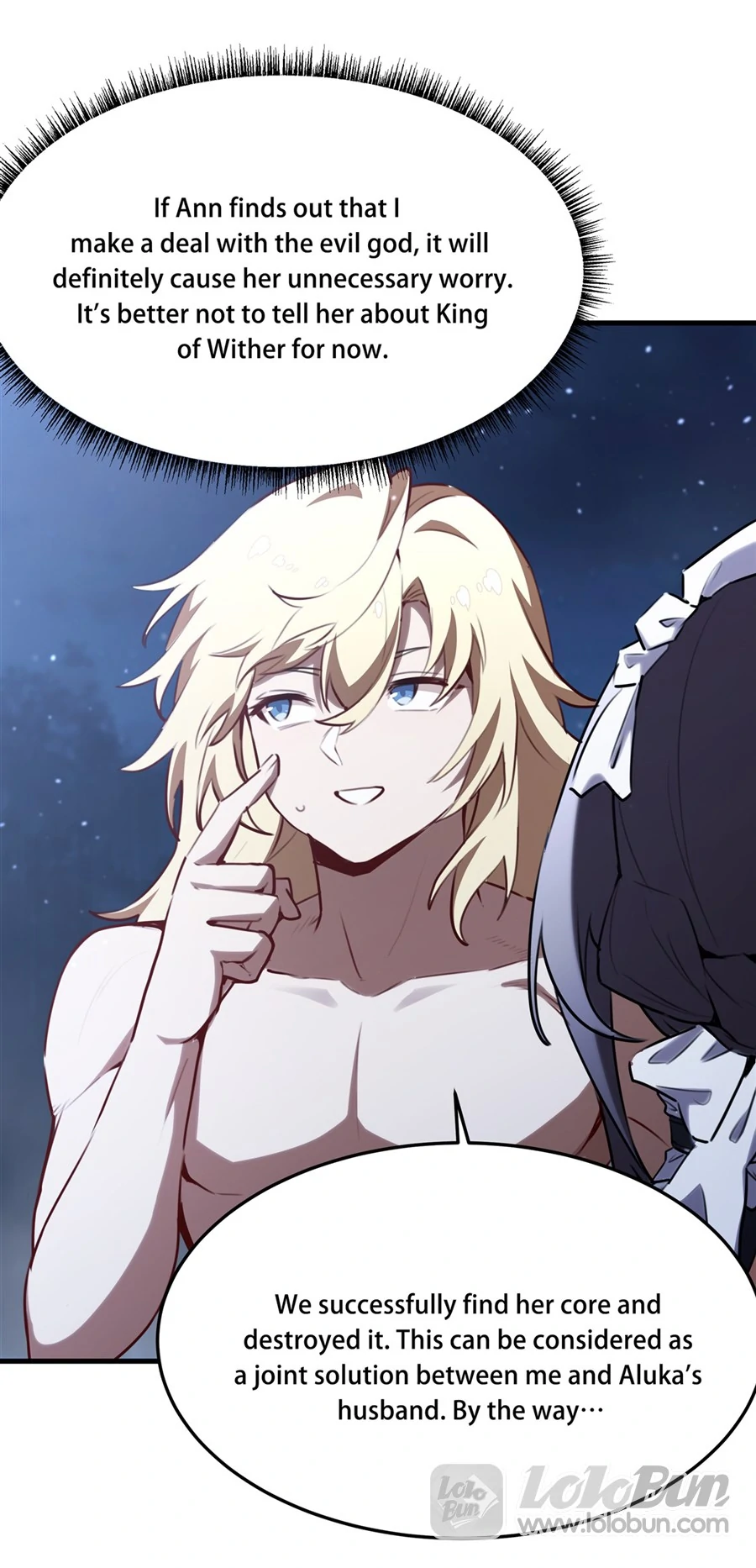 The Yellow-haired Villain in Female Main Character's Novel wants Happiness Chapter 37 - page 28