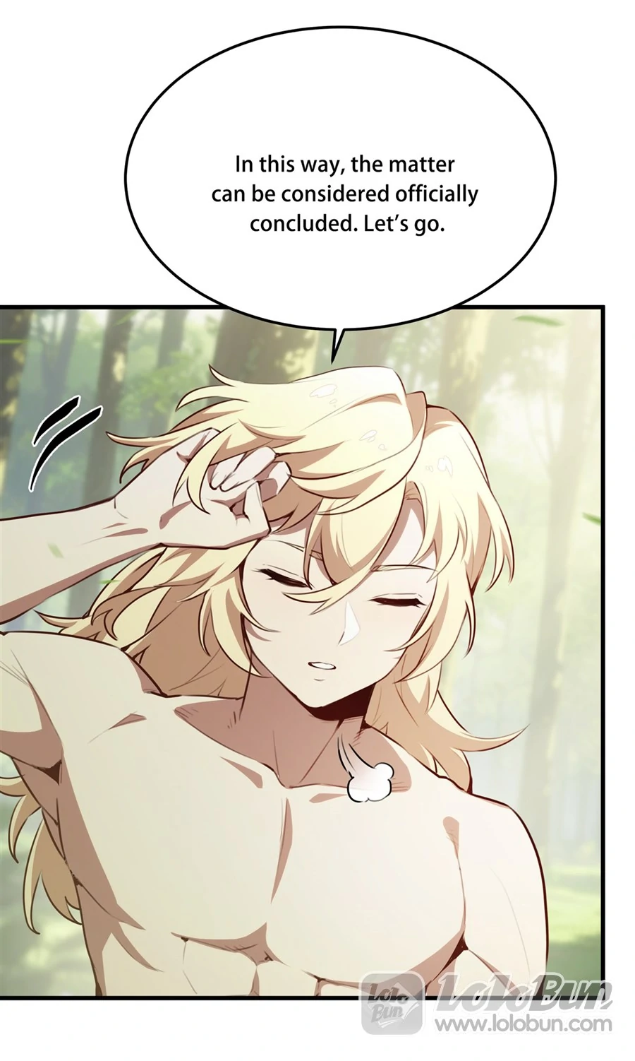 The Yellow-haired Villain in Female Main Character's Novel wants Happiness Chapter 38 - page 9