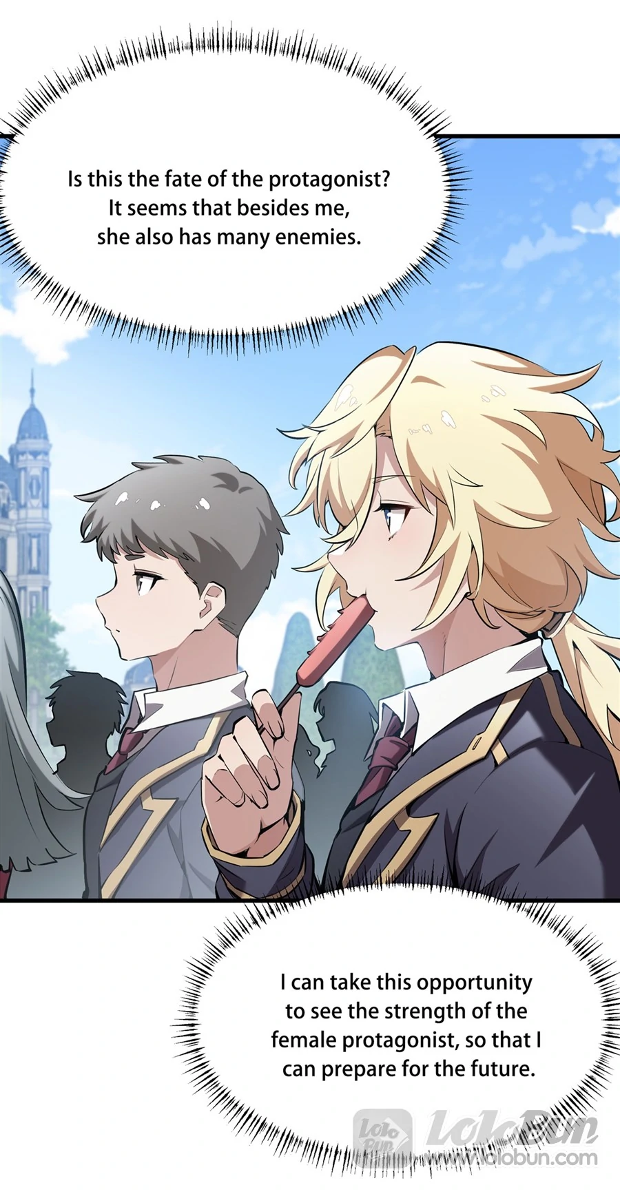 The Yellow-haired Villain in Female Main Character's Novel wants Happiness Chapter 40 - page 51