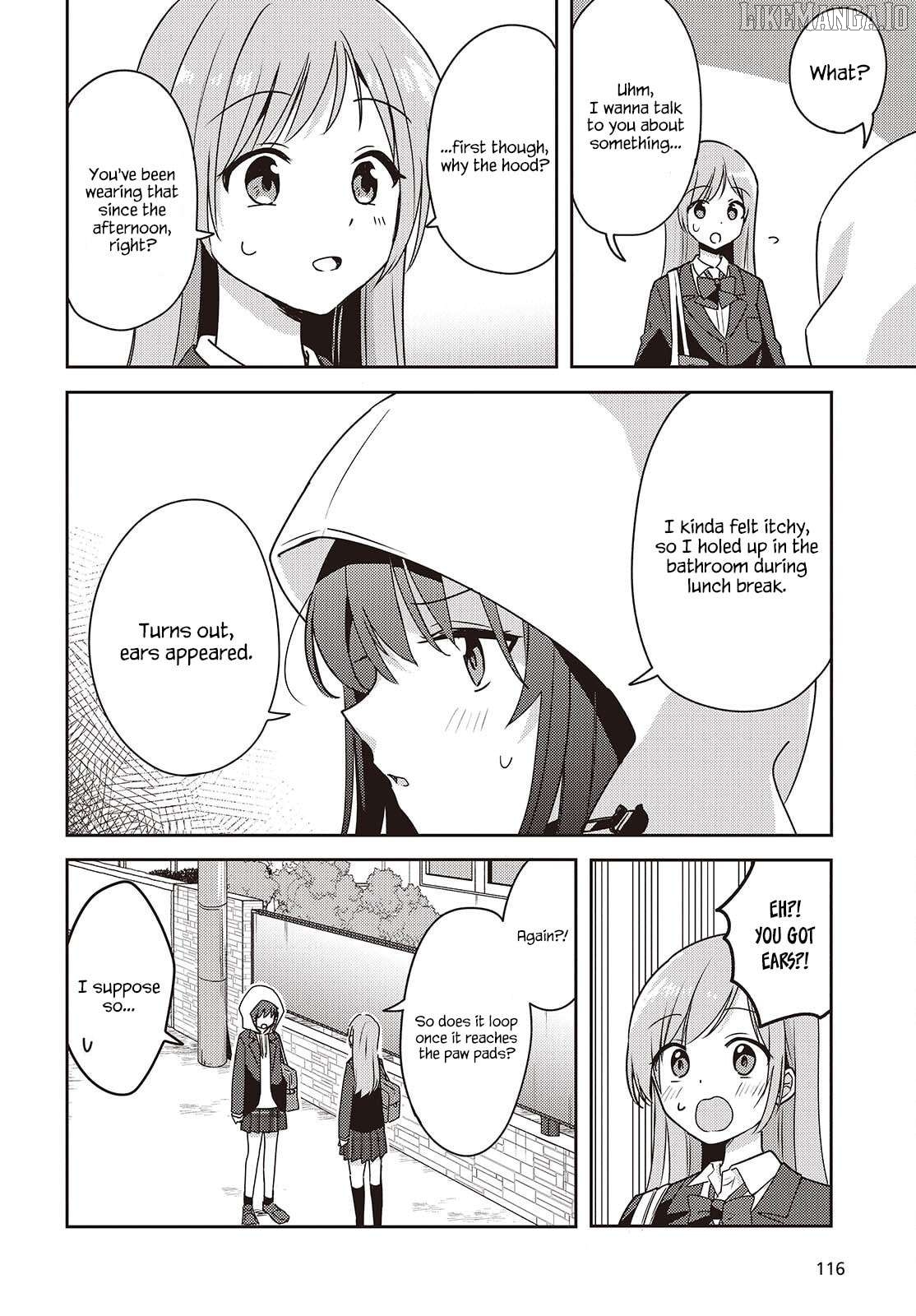 Osananajimi wa, Nyaa to Naite Skirt no Naka. Chapter 8 - page 4
