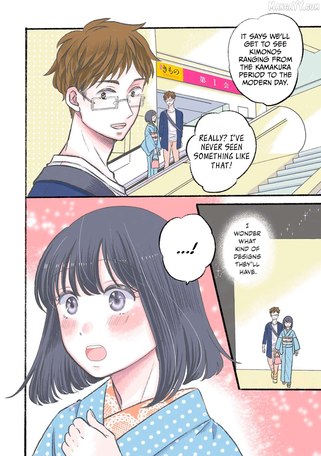 Koiseyo Kimono Otome Chapter 30.9 - page 4