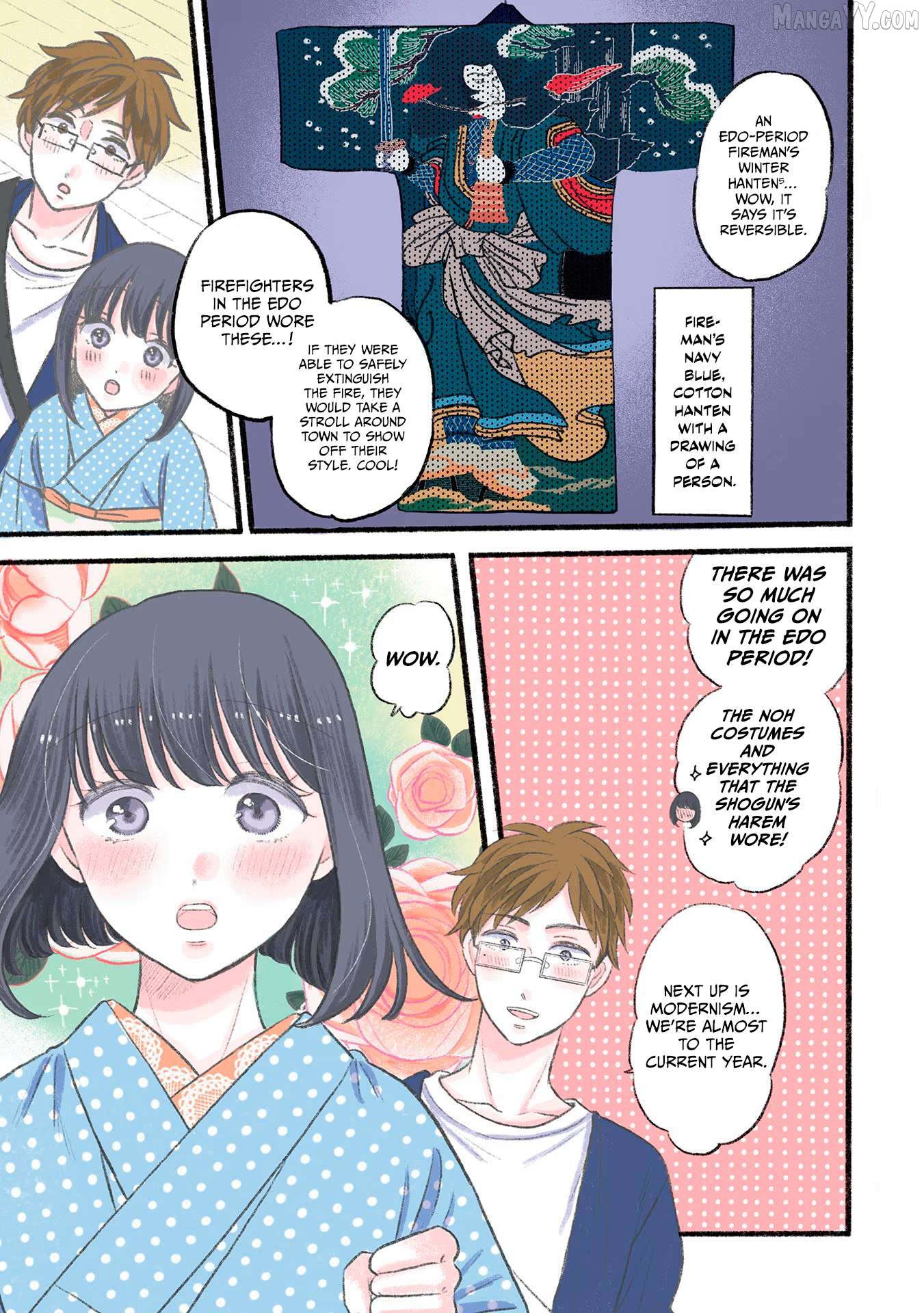 Koiseyo Kimono Otome Chapter 30.9 - page 9